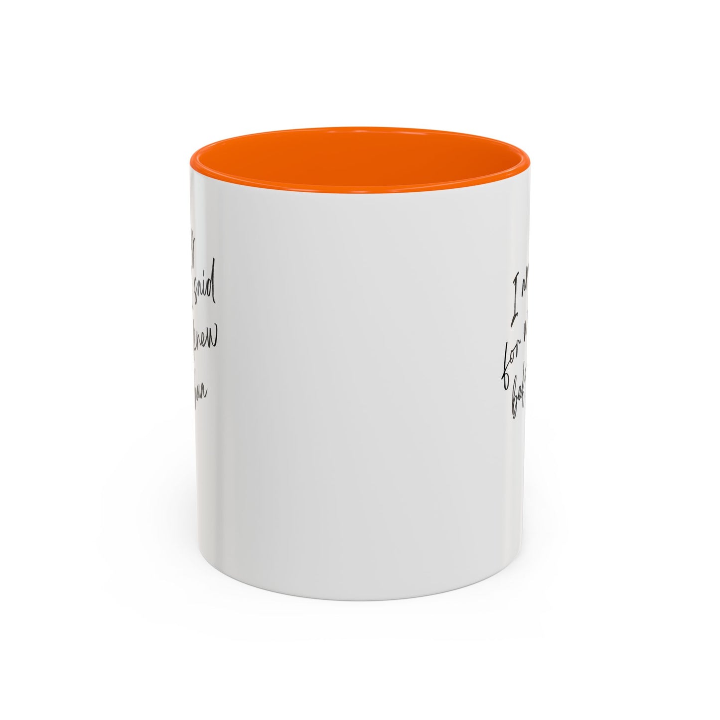 I'm Sorry (Yeshua) Accent Coffee Mug (11, 15oz)