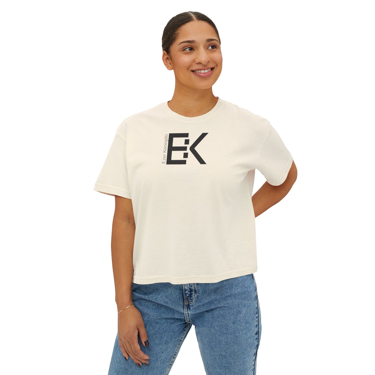 Ezer Kenegdo Boxy Cotton Tee
