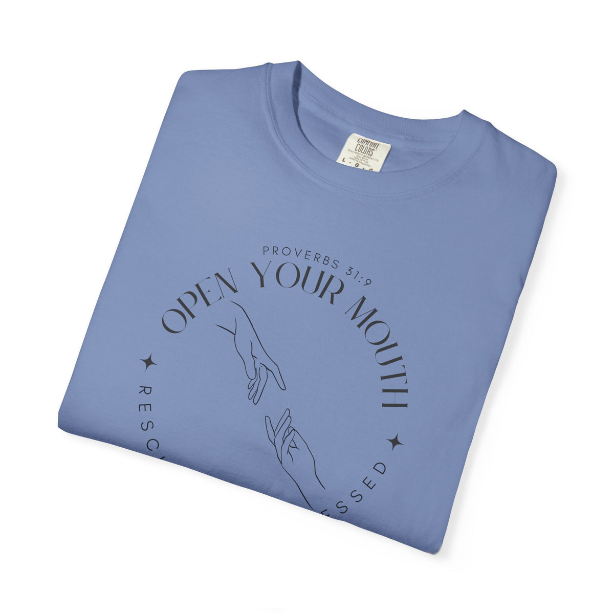 Proverbs 31:9 Unisex T-shirt - Speak Up Against Human Trafficking - 100% Cotton