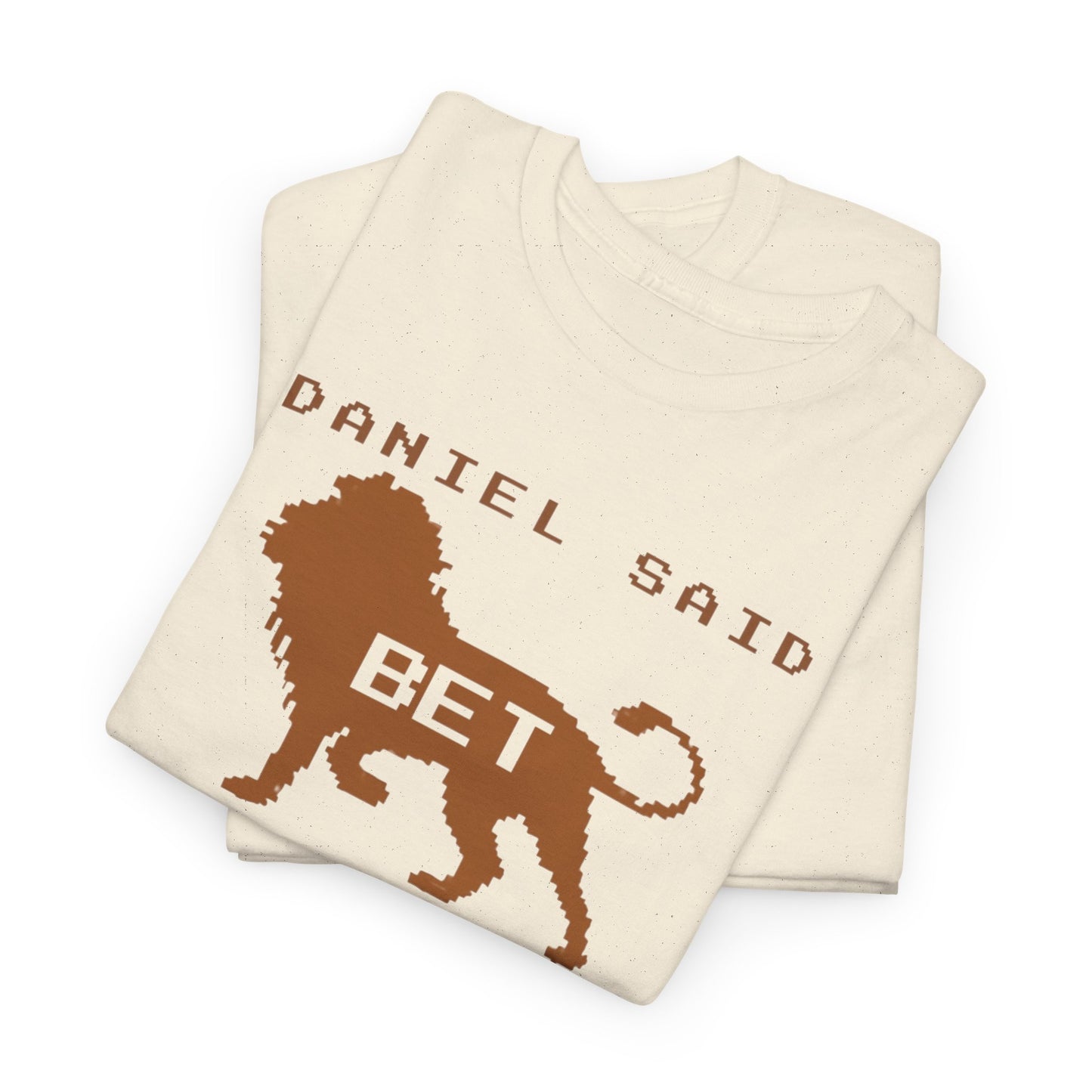 'Daniel Said Bet' Graphic Lion Tee Hebrew Hahas