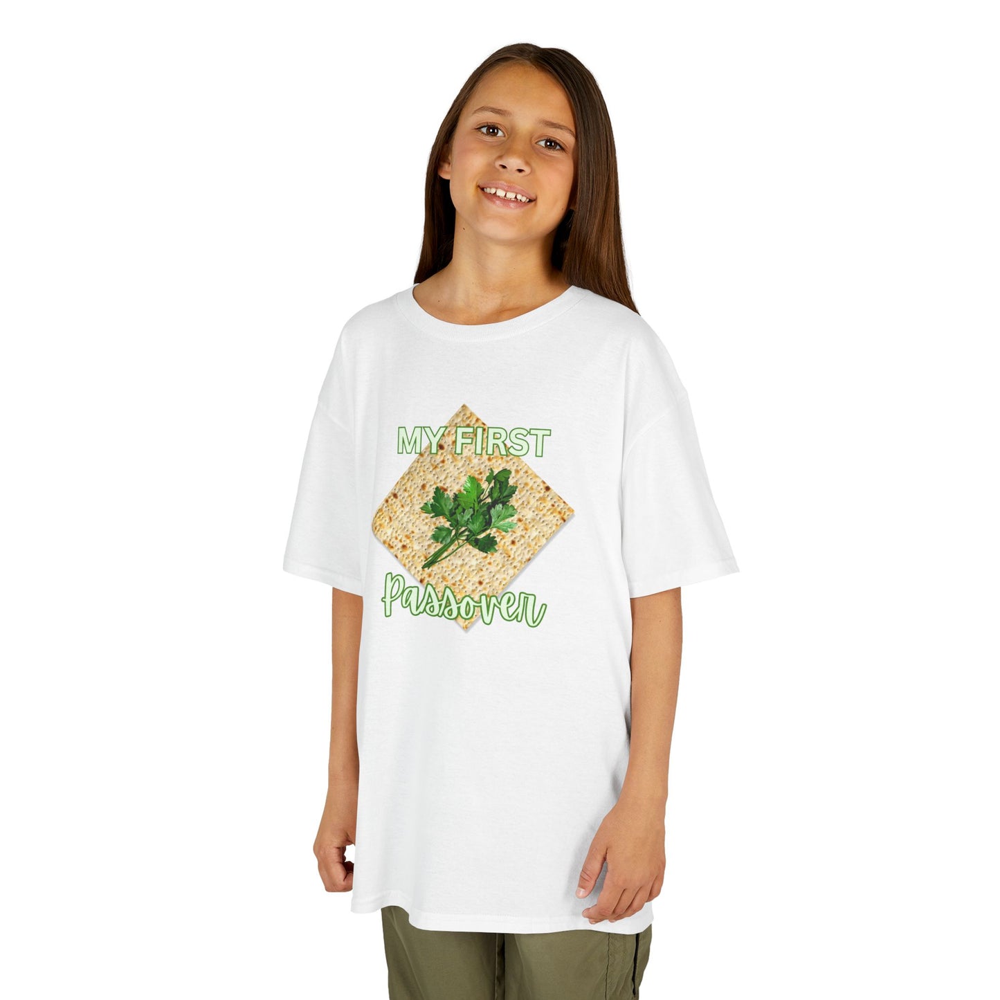 Kids T‑Shirt “My First Plant Parent” Green Succulent Garden Tee