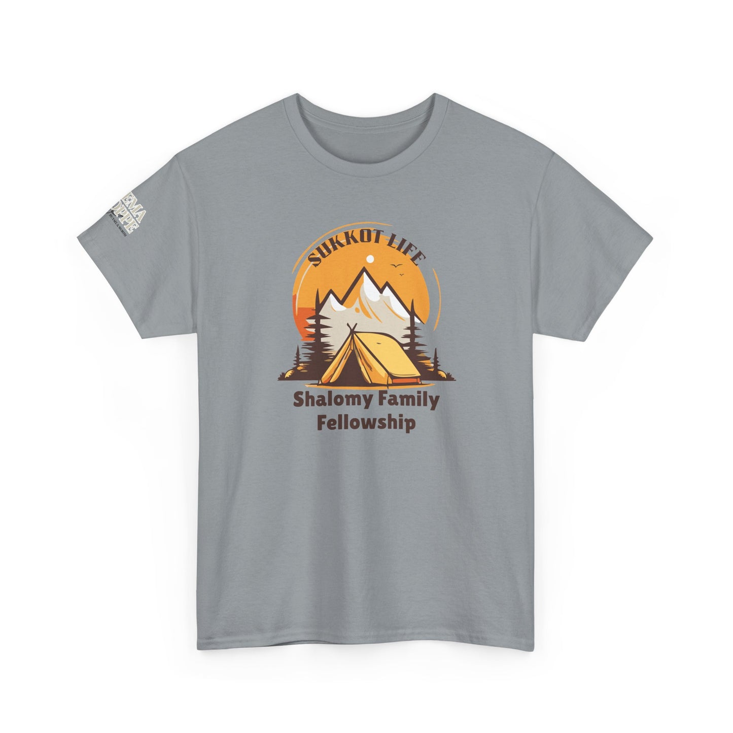 Sukkot Life Tee - Camping Biblical Feast Fellowship Shirt