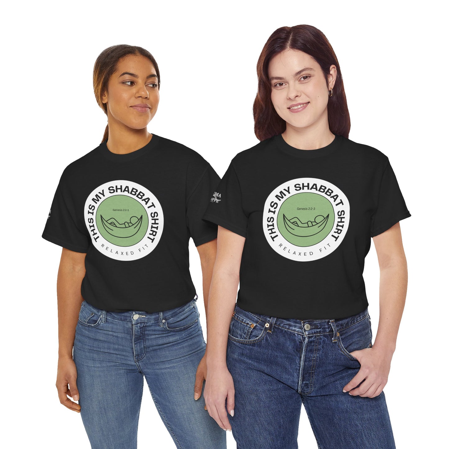 This Is My Shabbat Shirt — Chilling Out Is a Commandment Hammock Sabbath Cotton Tee