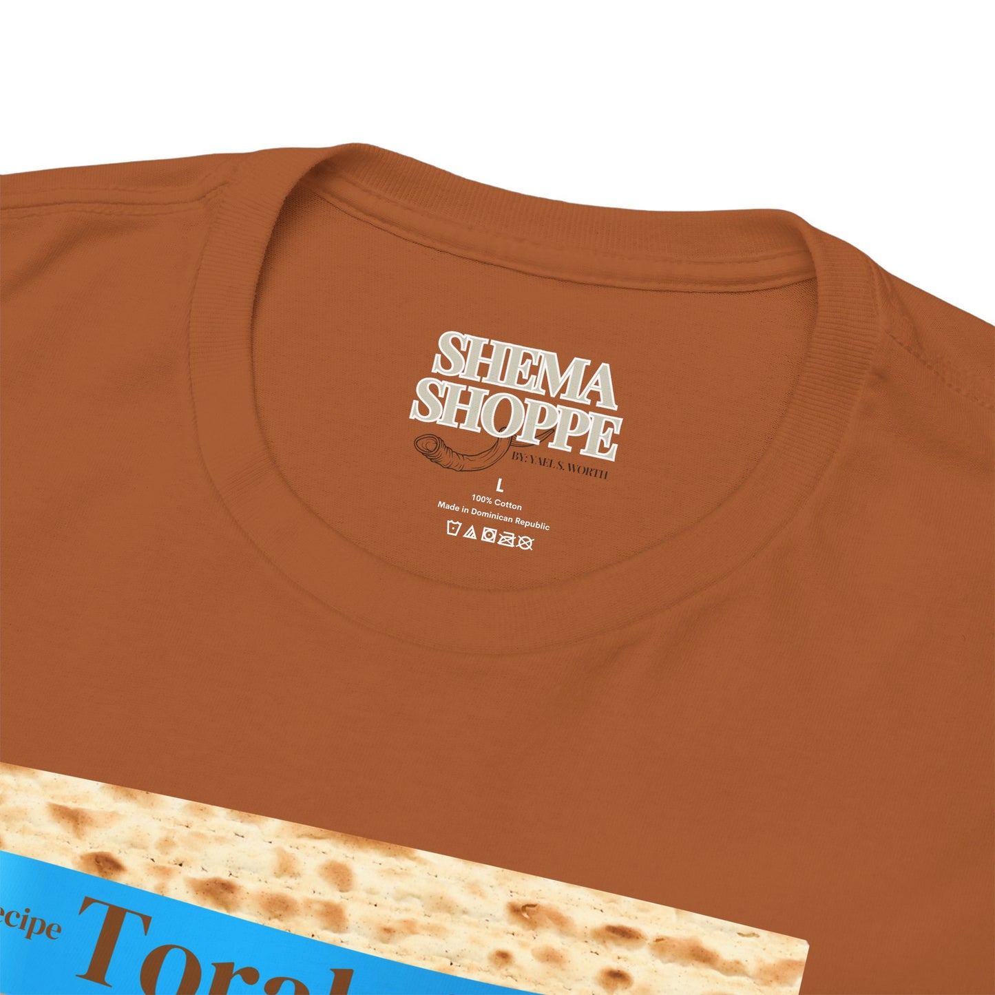 Passover Matzo Unisex Tee - Moshe's Recipe Torahtillas Cotton Funny Shirt