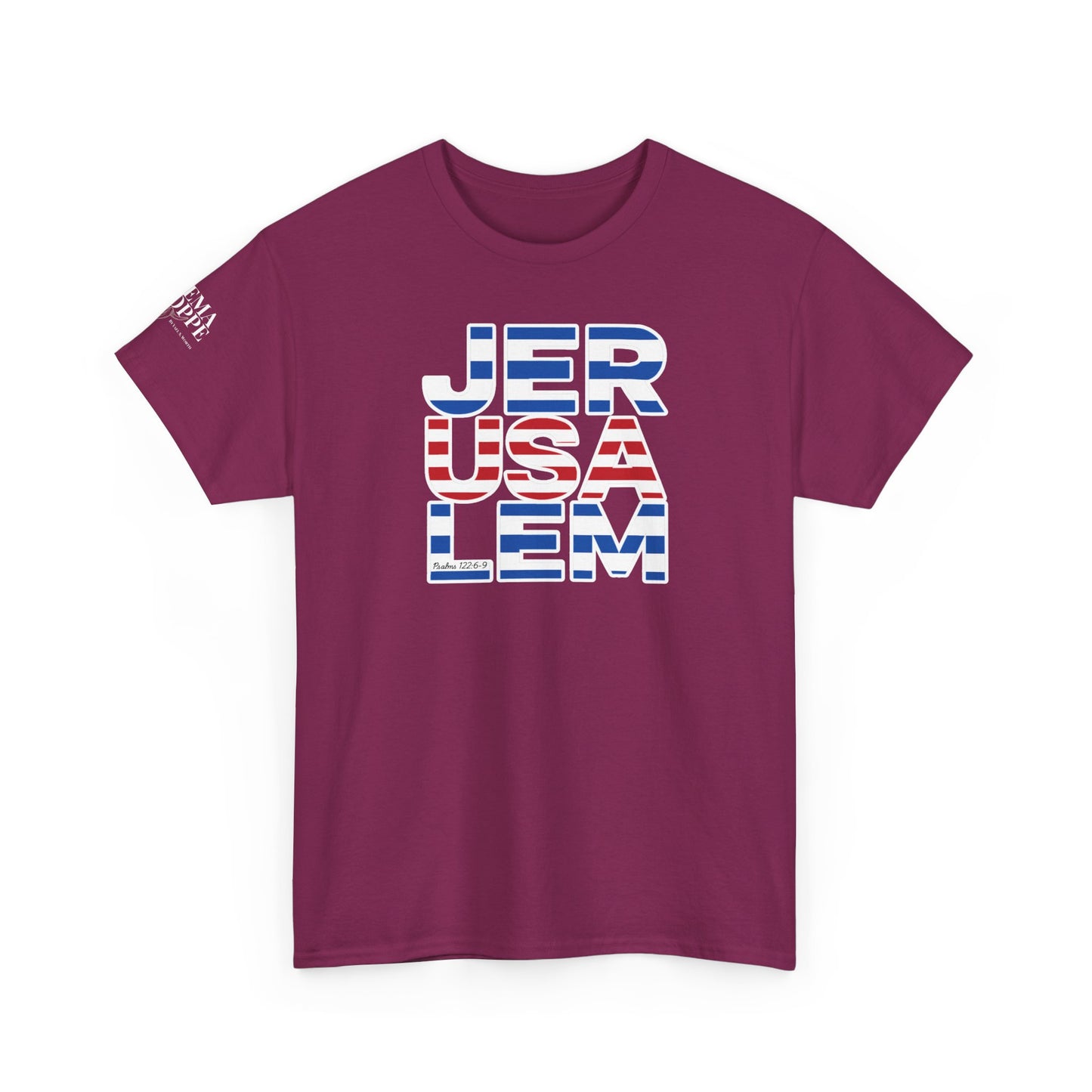 JerUSAlem Psalms 122:6-9 Unisex Tee Patriotic T-Shirt Solidarity