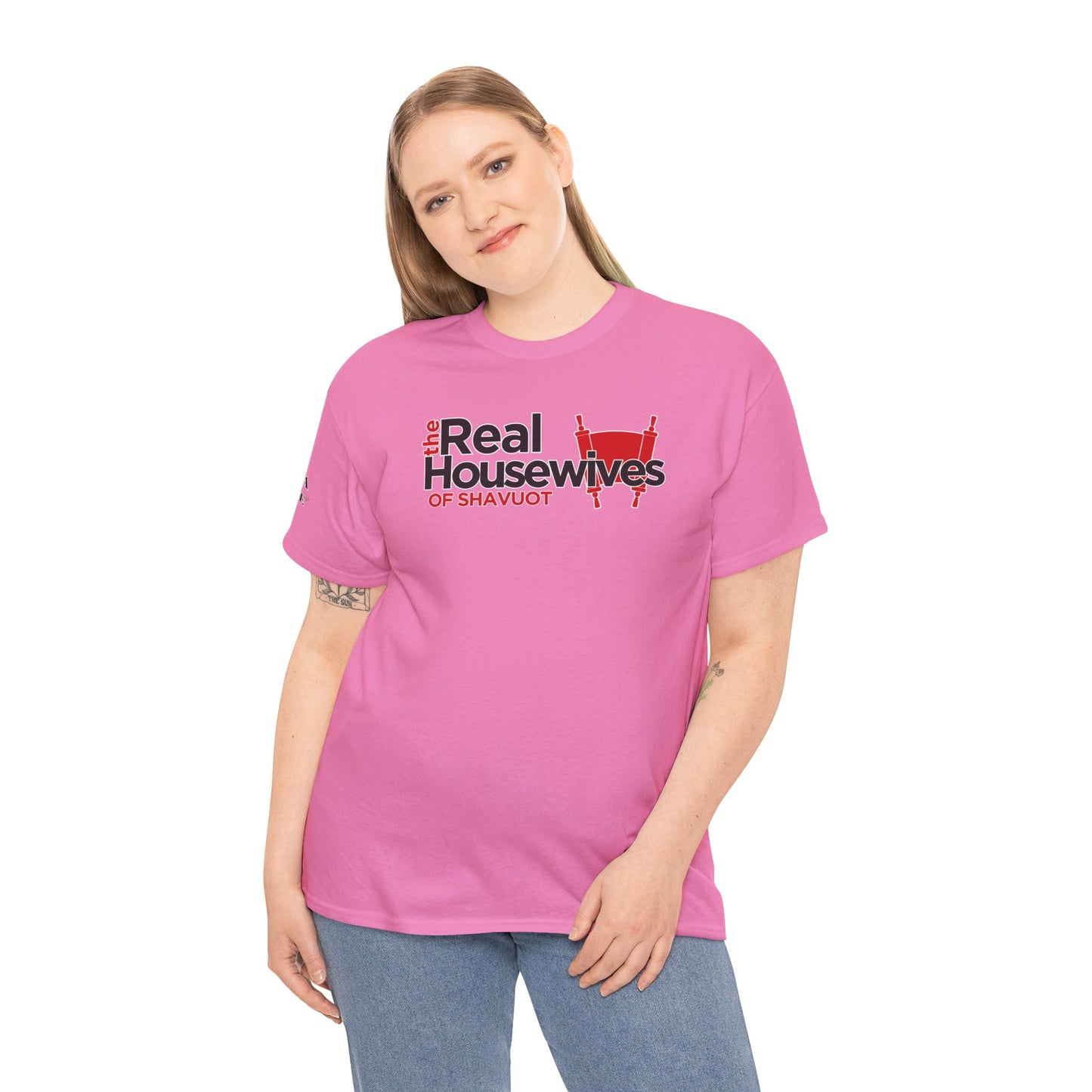 The Real Housewives of Shavuot Torah Scrolls T-Shirt Feast of Weeks Pentecost Cotton Tee