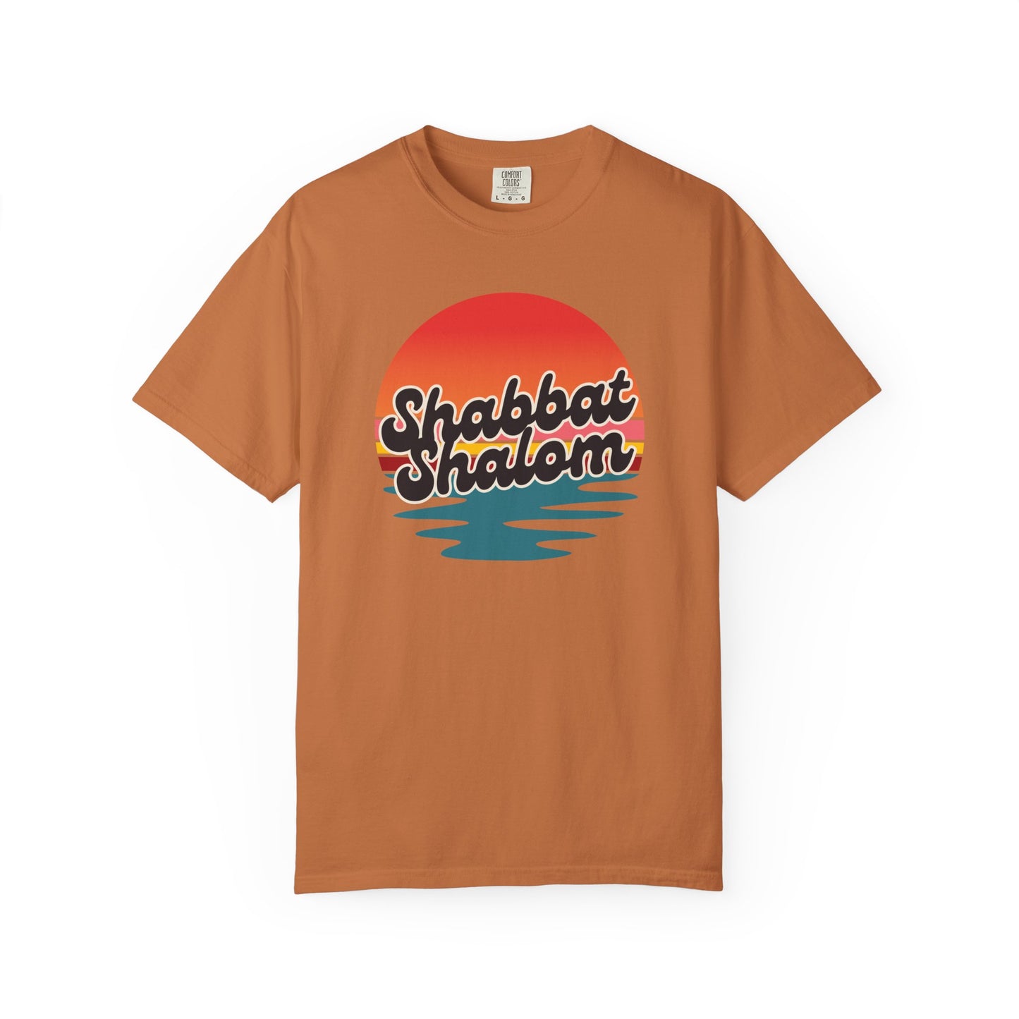 Sunset Shabbat Shalom T-shirt
