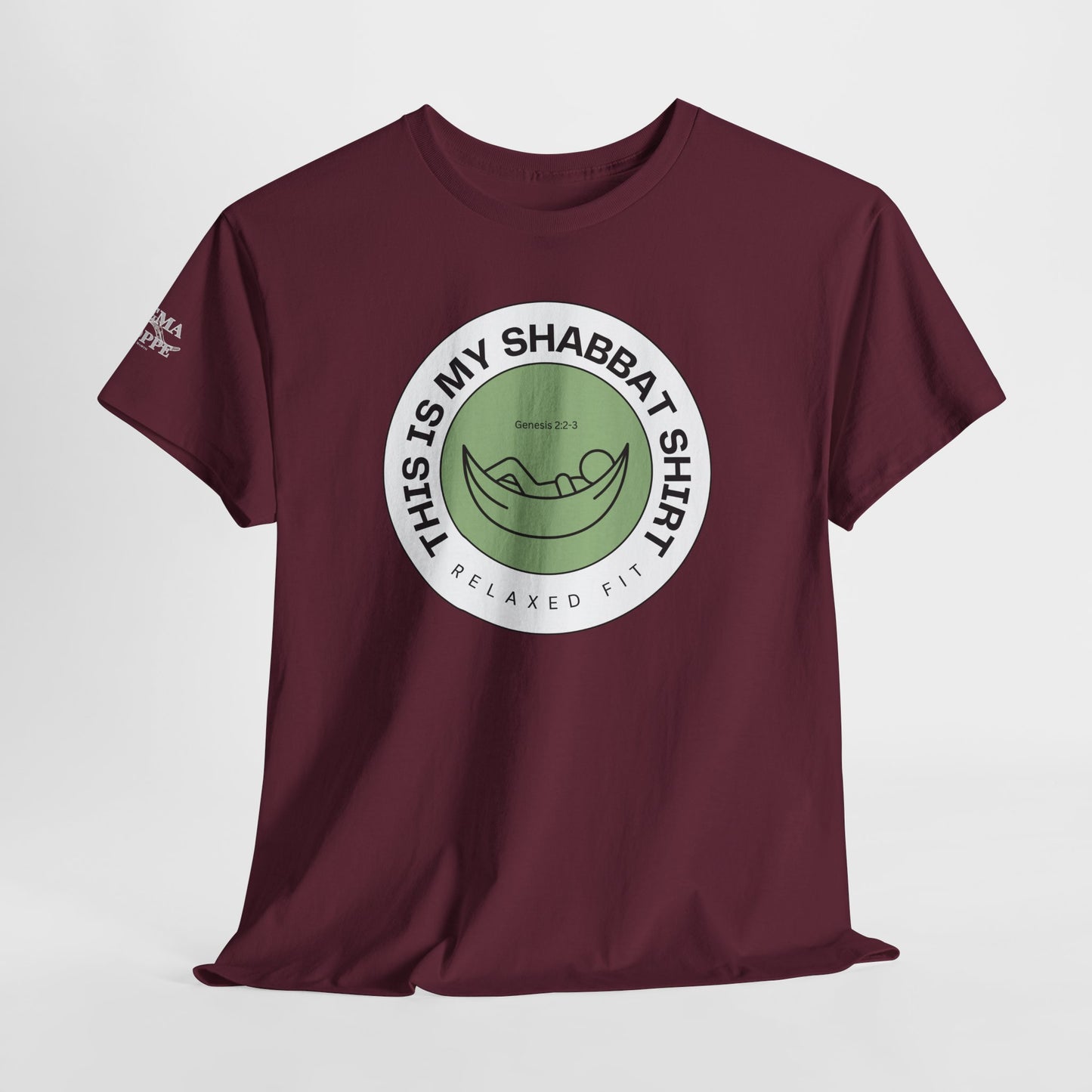 This Is My Shabbat Shirt — Chilling Out Is a Commandment Hammock Sabbath Cotton Tee