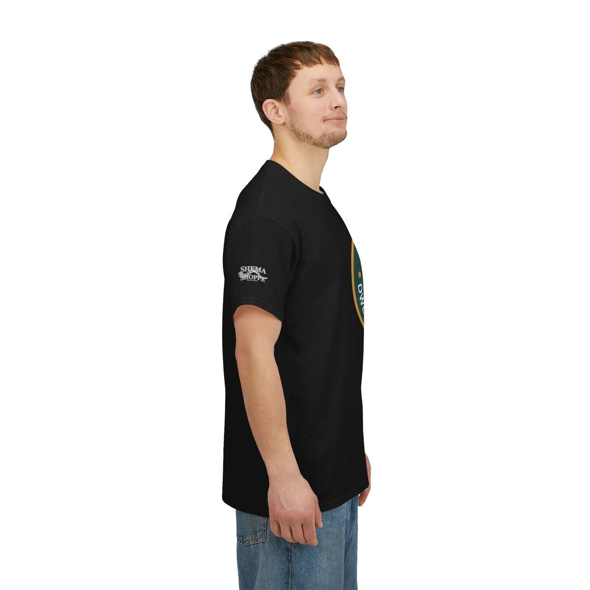 Sukkot Camping Tee — “Dwell With Yeshua” Biblical Feast T‑Shirt