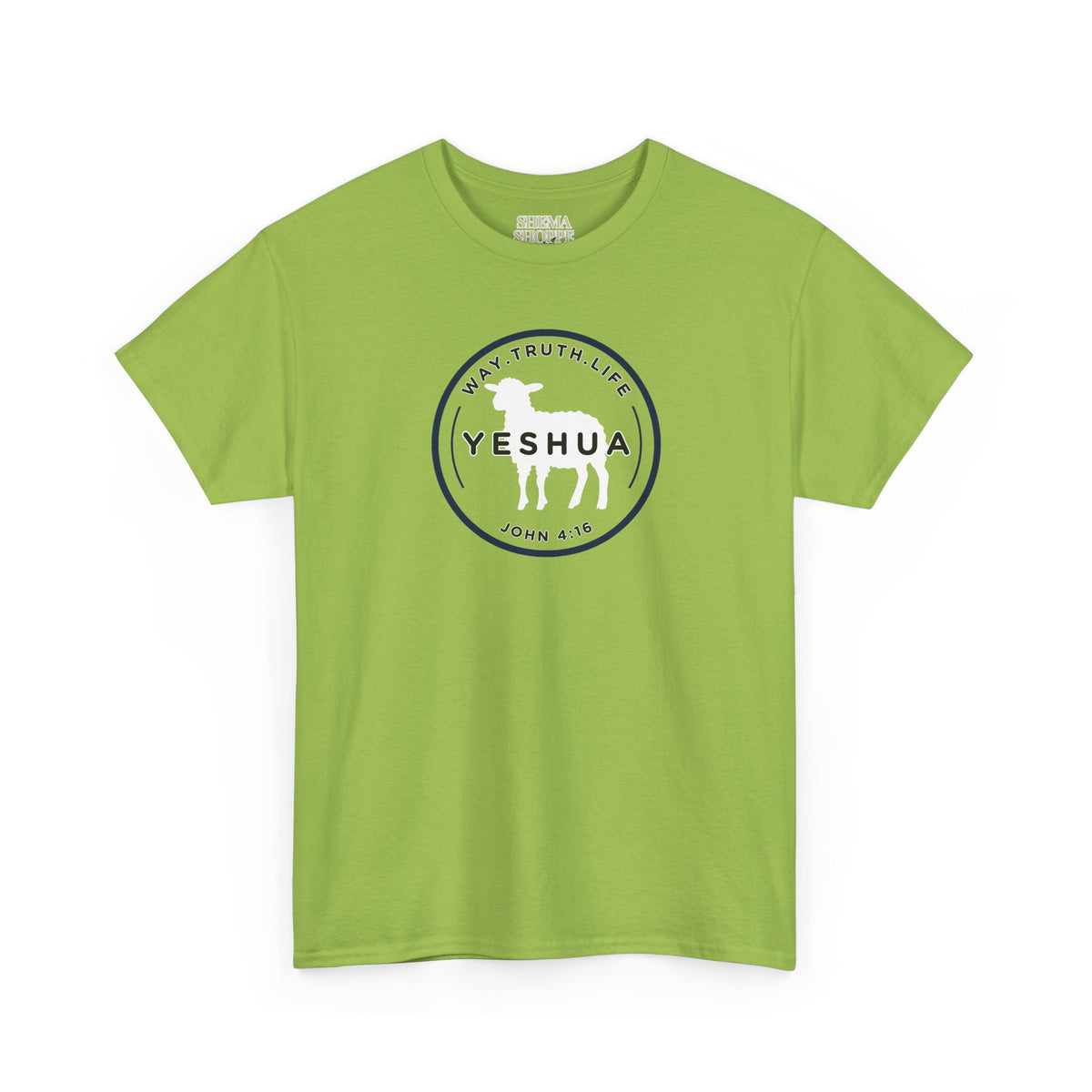 Yeshua 'Way, Truth, Life' Heavy Cotton Graphic Tee