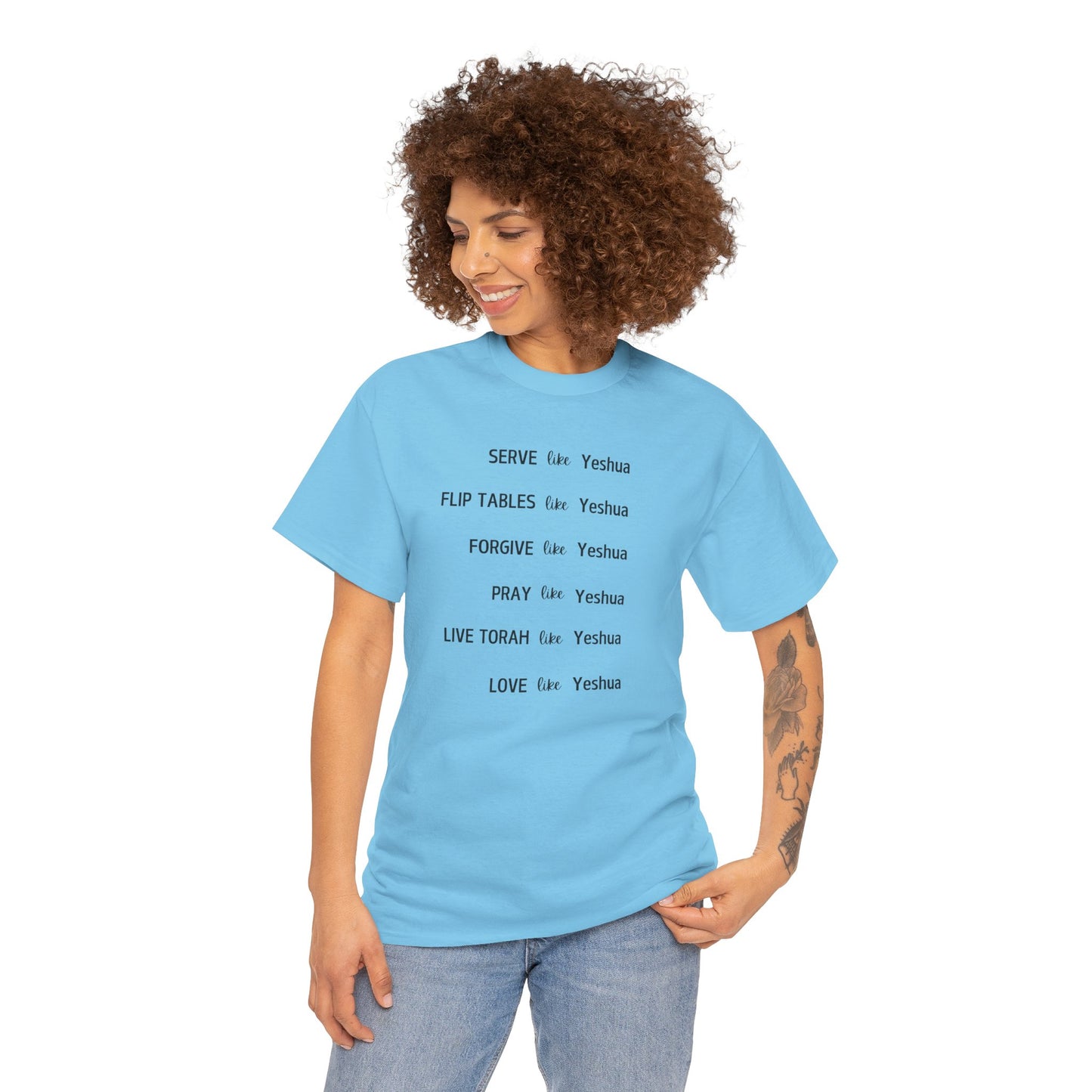 Inspired by Yeshua - Unisex Heavy Cotton Tee