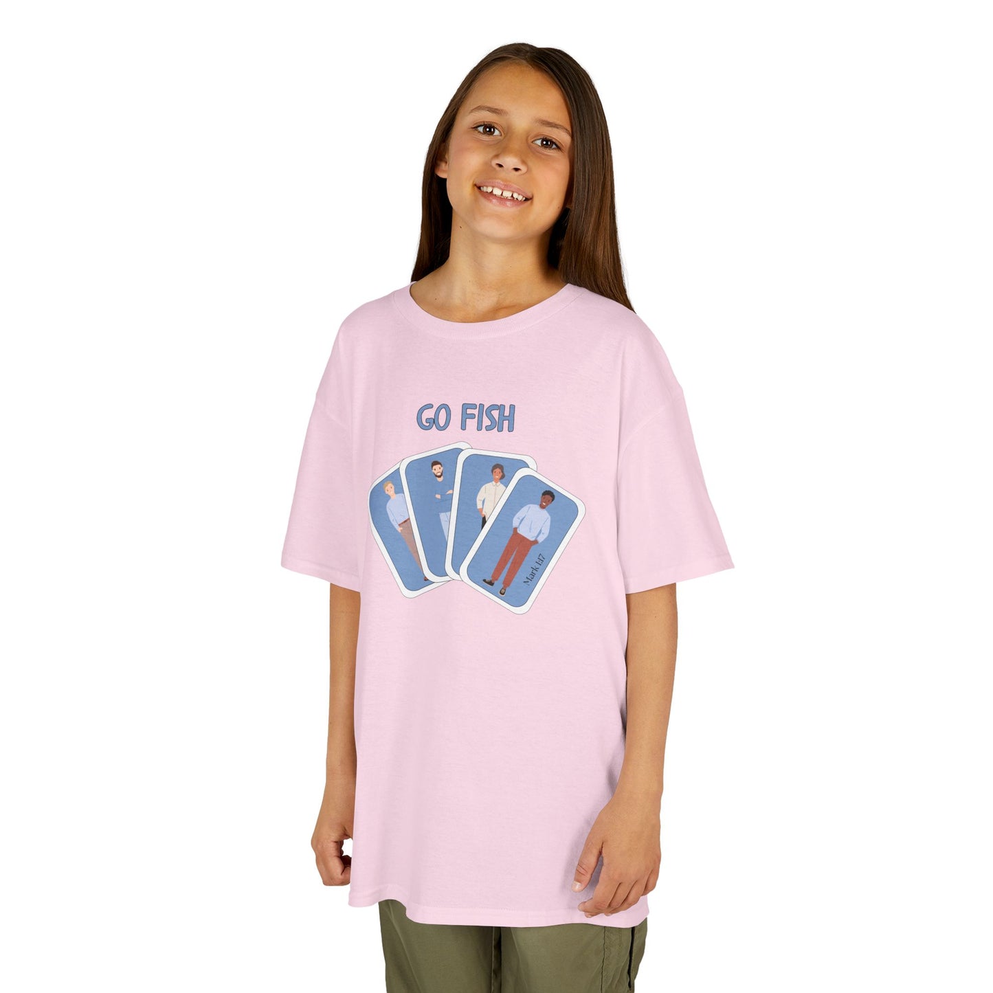Fishers of Men Go Fish Bible Verse Kid's Cotton T-shirt