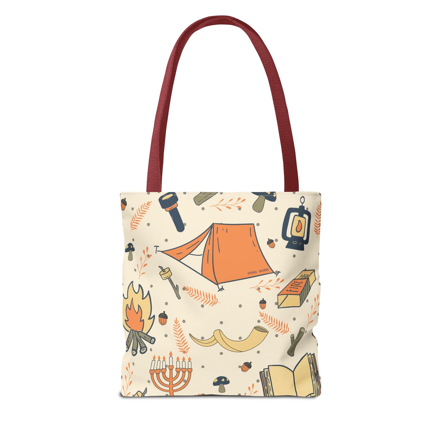 Sukkot Tents Tote Bag (AOP)