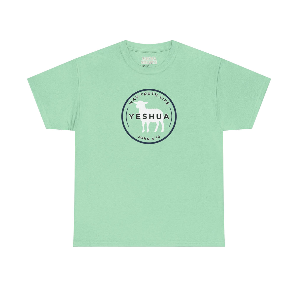 Yeshua 'Way, Truth, Life' Heavy Cotton Graphic Tee