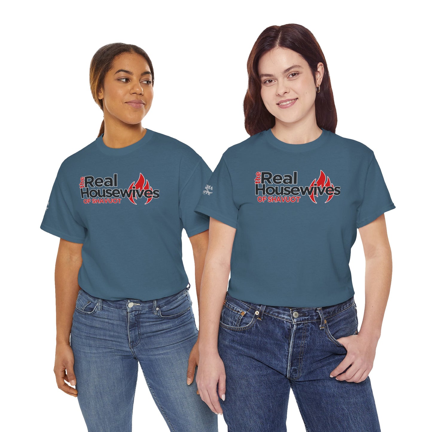 The Real Housewives of Shavuot Flames T‑Shirt Feast of Weeks Biblical Feast