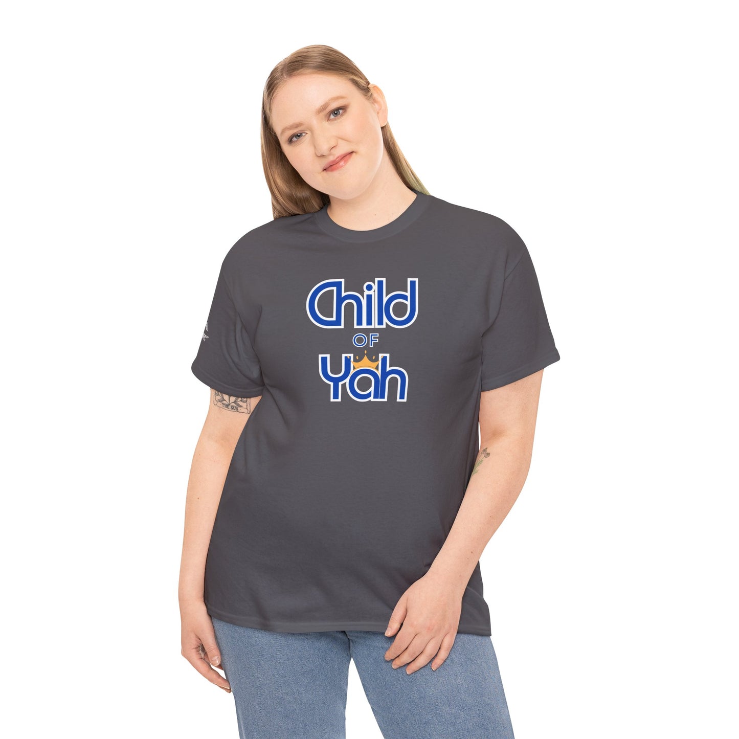 Child of Yah T-Shirt – Faith-Inspired Biblical Cotton Tee
