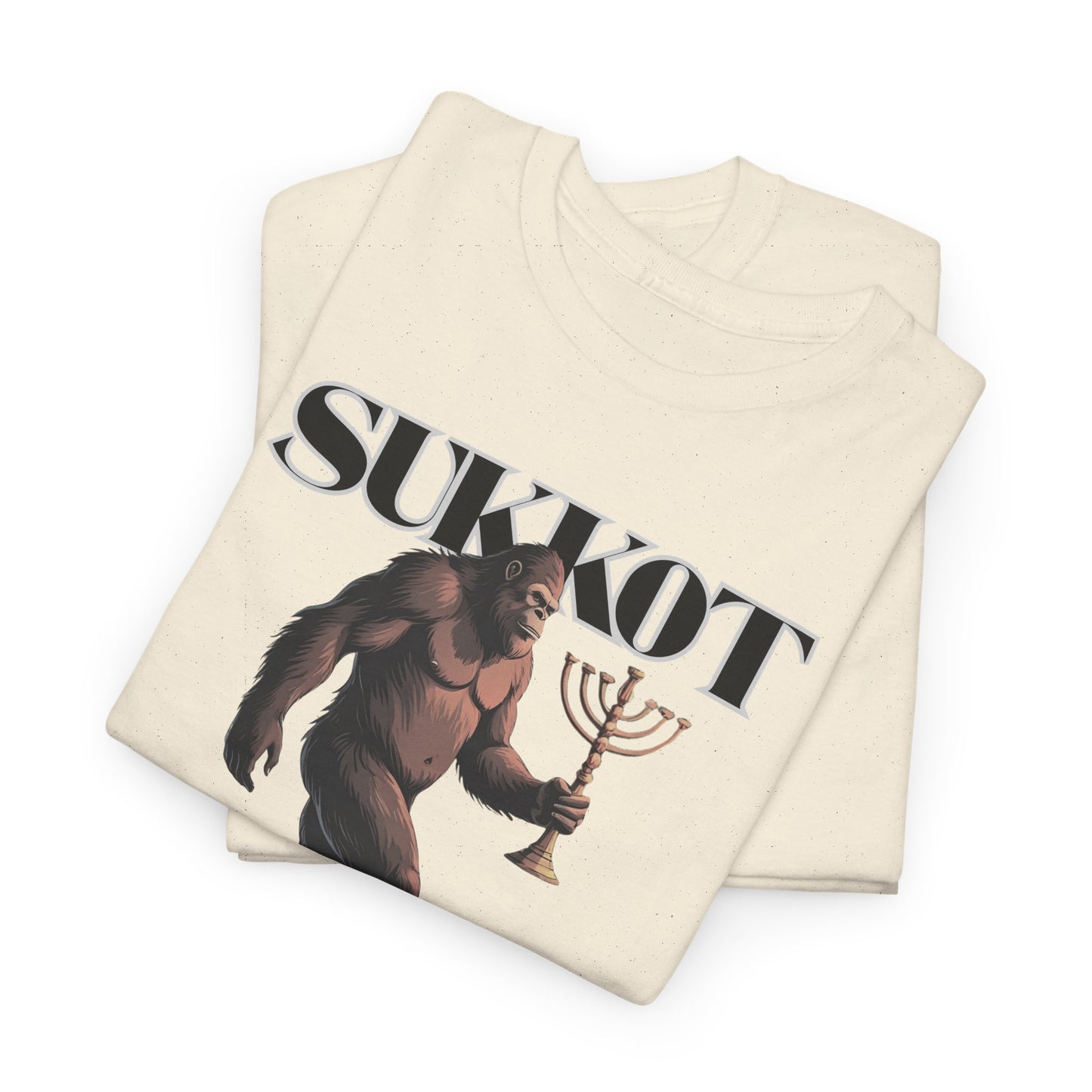 Sukkot Bigfoot Menorah Joy Legendary Shirt