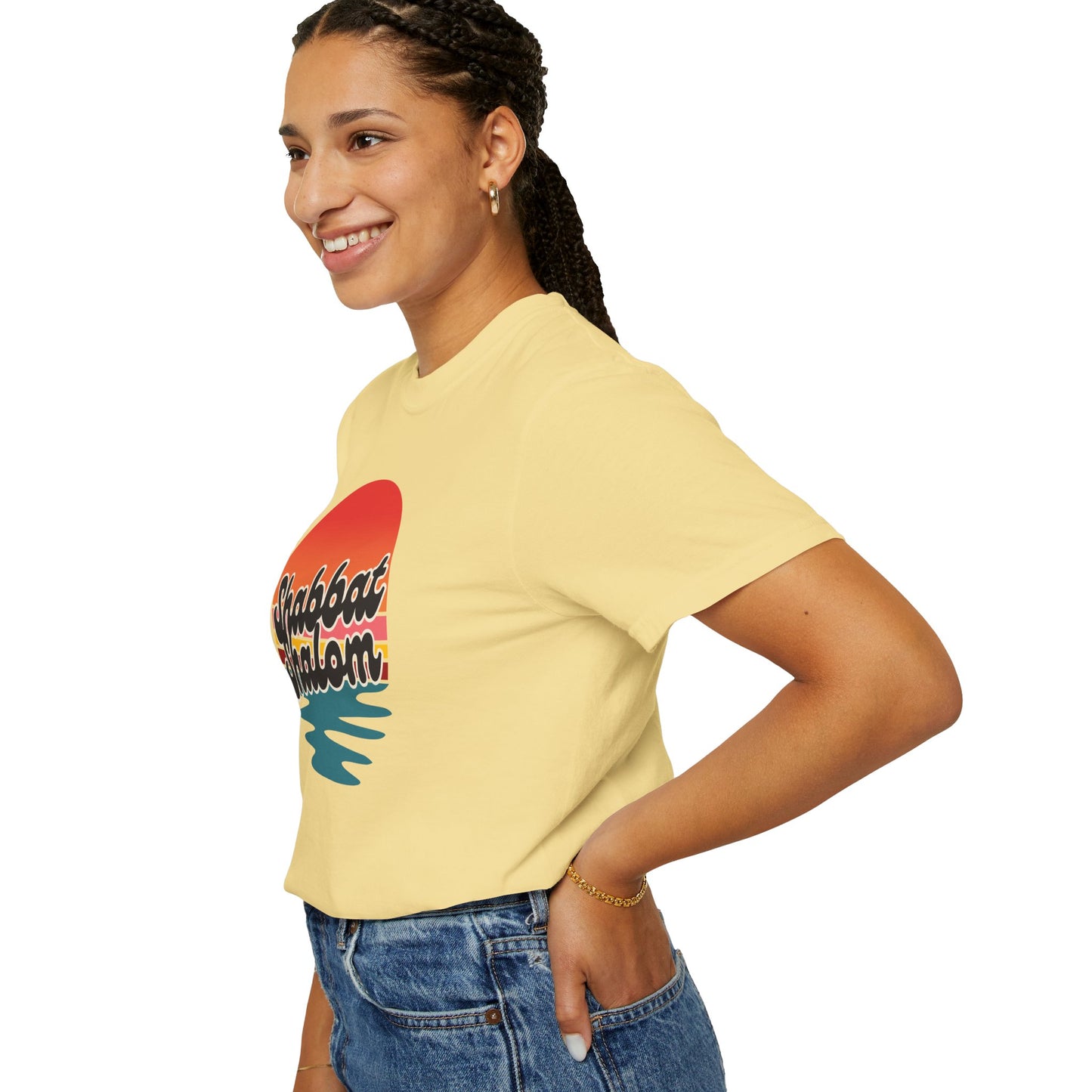 Sunset Shabbat Shalom T-shirt