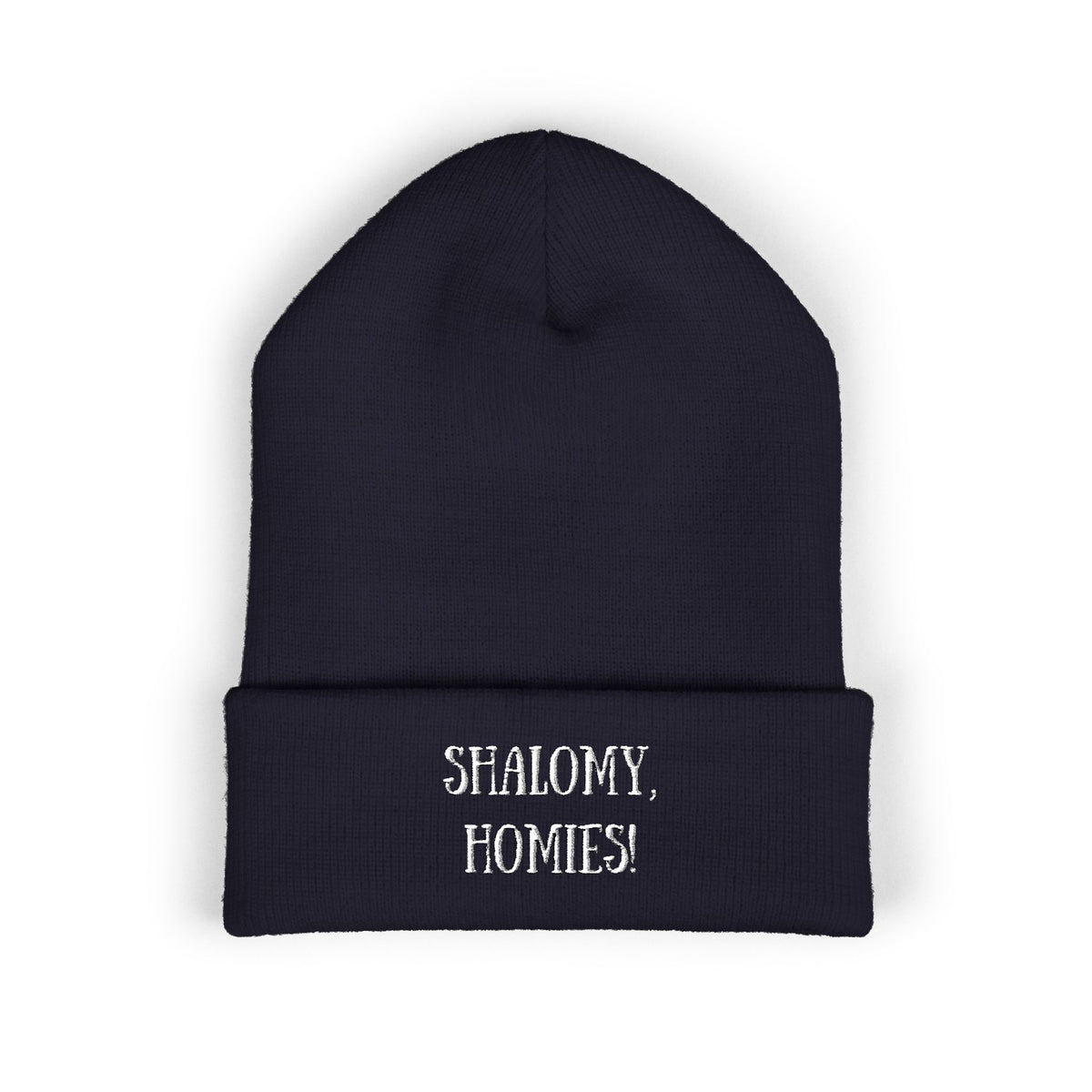 Shalomy, Homies! (Canadian Shipping) Embroidered Cuffed Beanie