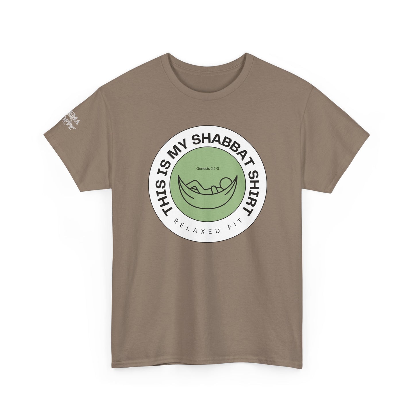 This Is My Shabbat Shirt — Chilling Out Is a Commandment Hammock Sabbath Cotton Tee