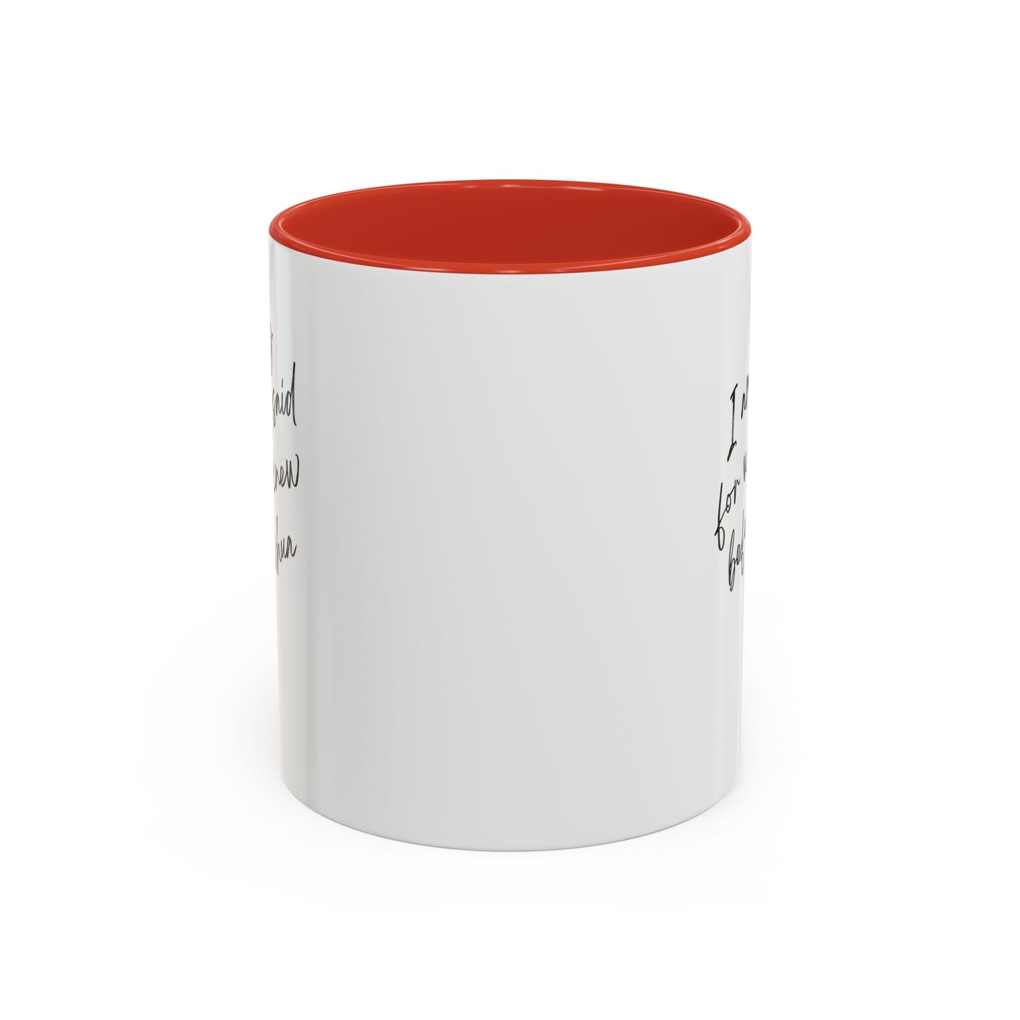 I'm Sorry (Yahushua) Accent Coffee Mug (11, 15oz)