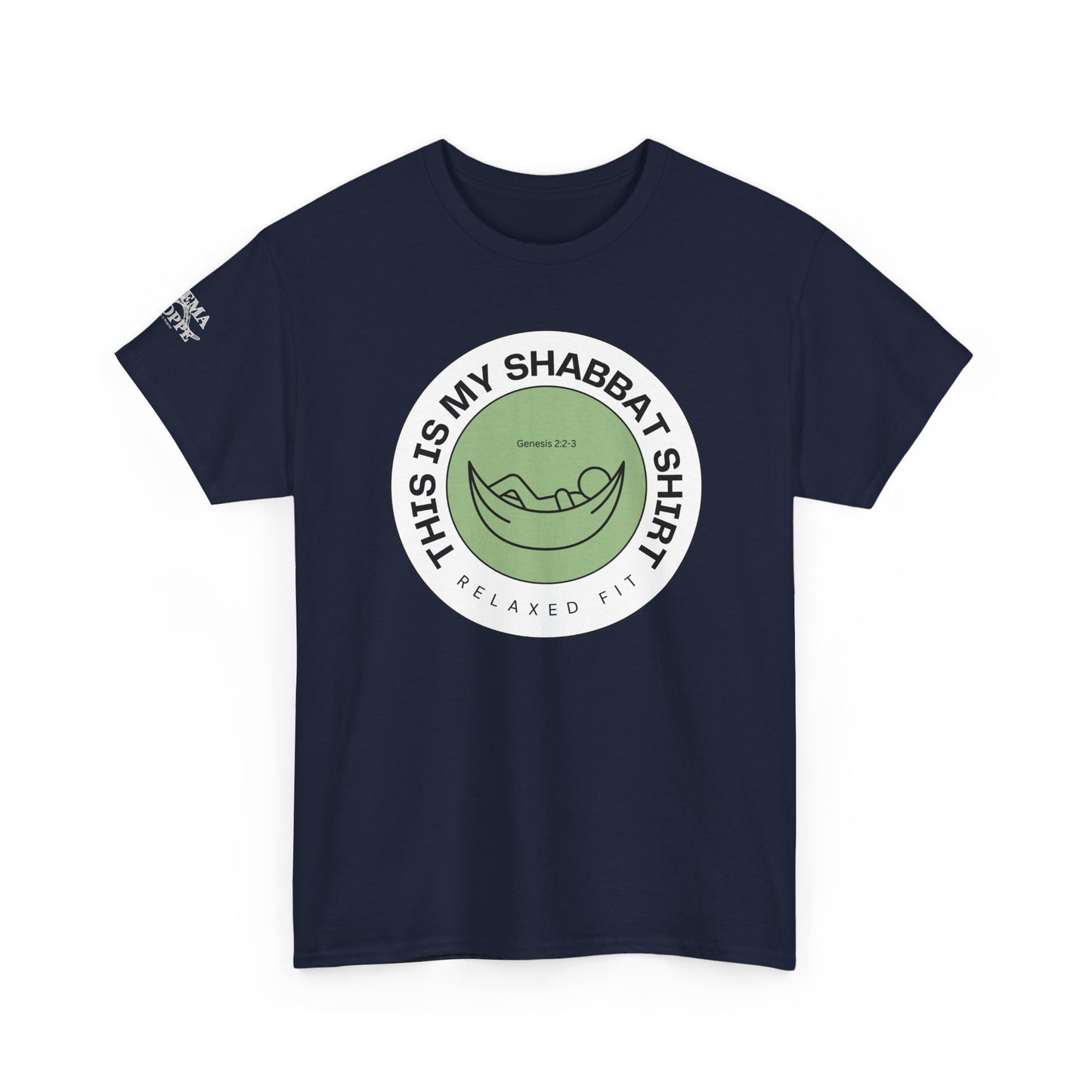 This Is My Shabbat Shirt — Chilling Out Is a Commandment Hammock Sabbath Cotton Tee