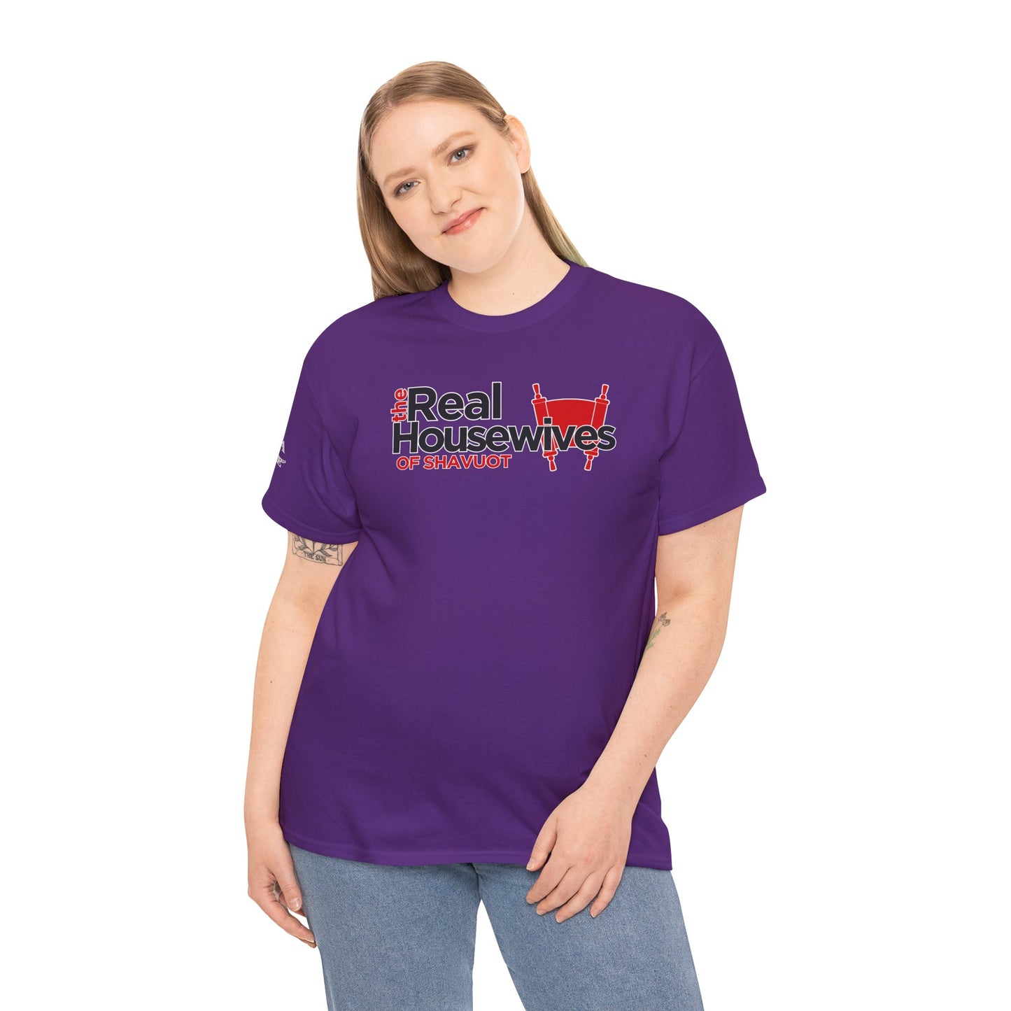 The Real Housewives of Shavuot Torah Scrolls T-Shirt Feast of Weeks Pentecost Cotton Tee
