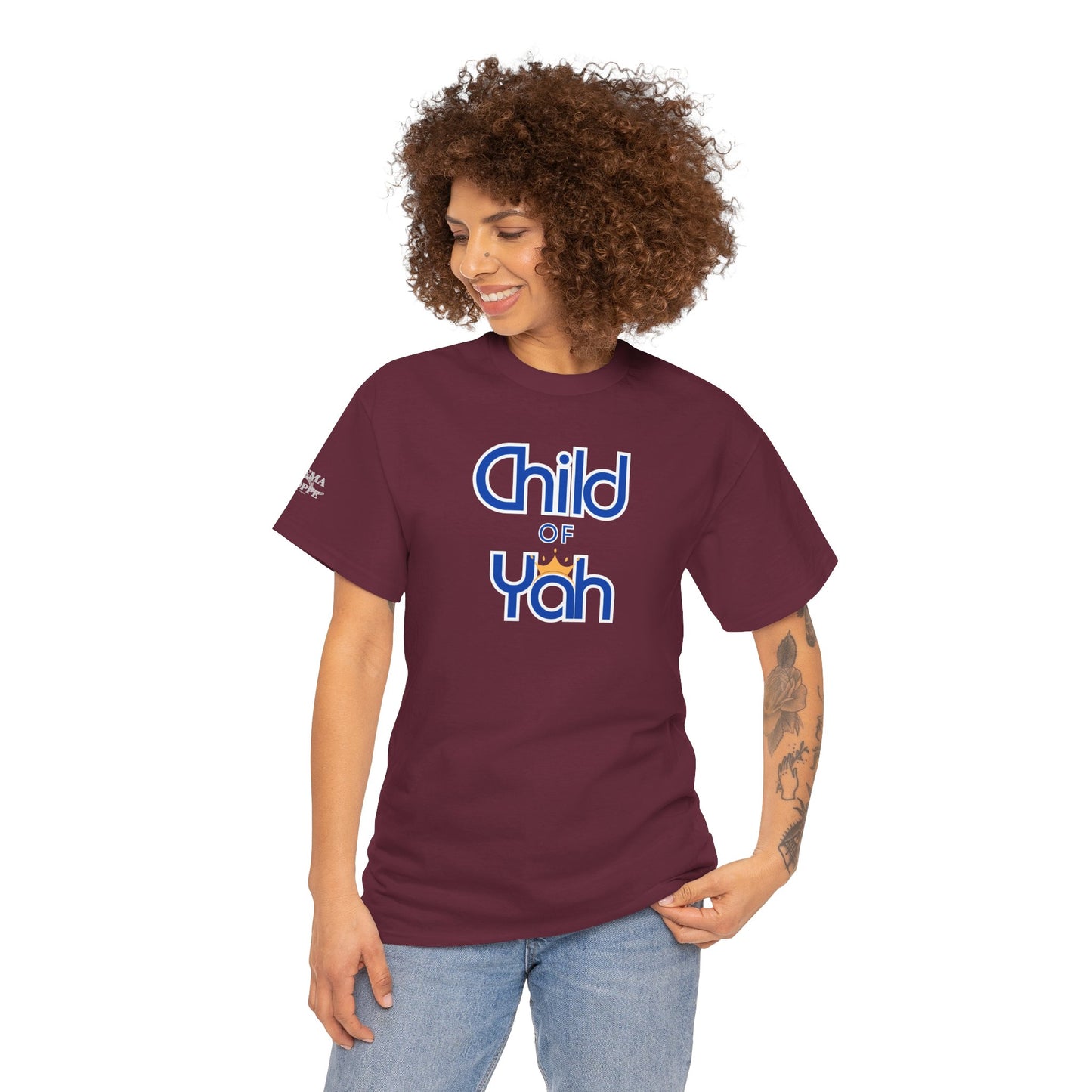 Child of Yah T-Shirt – Faith-Inspired Biblical Cotton Tee