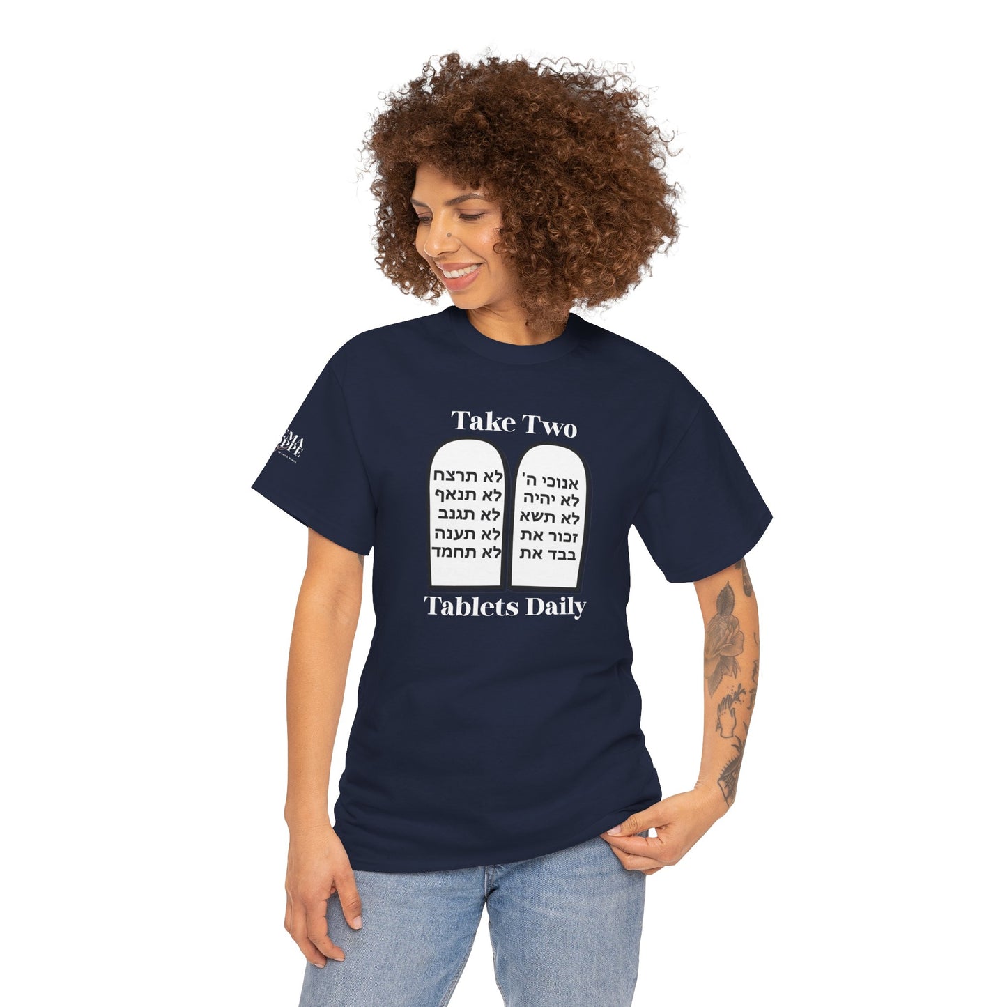 Unisex Tee Take Two Tablets Daily Commandments Shirt