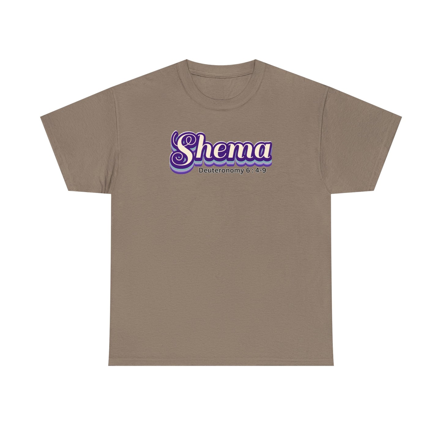 Faded Retro Shema Unisex Heavy Cotton Tee