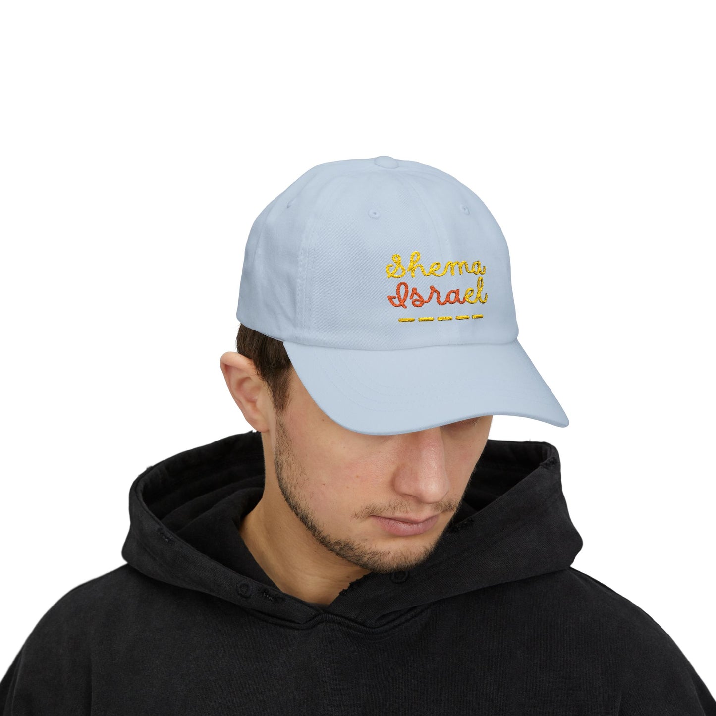 Shema Israel embroidered Classic Dad Cap