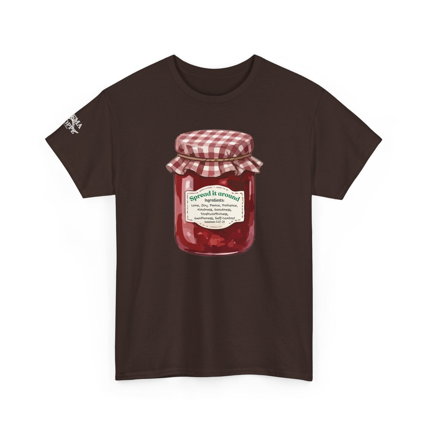 Fruit Of The Spirit Graphic Tee — Vintage Preserves "Spread it Around" T‑Shirt Galations