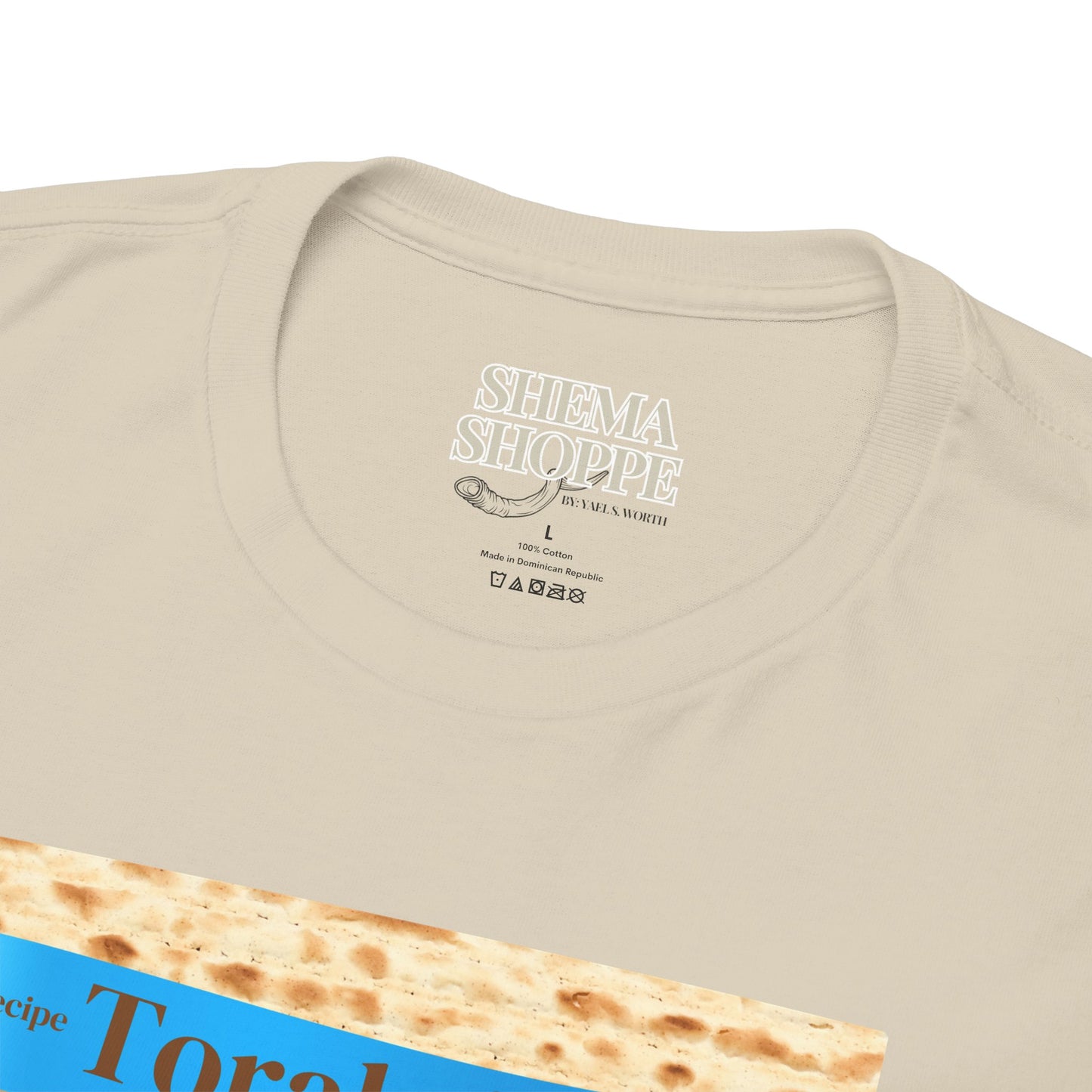 Passover Matzo Unisex Tee - Moshe's Recipe Torahtillas Cotton Funny Shirt