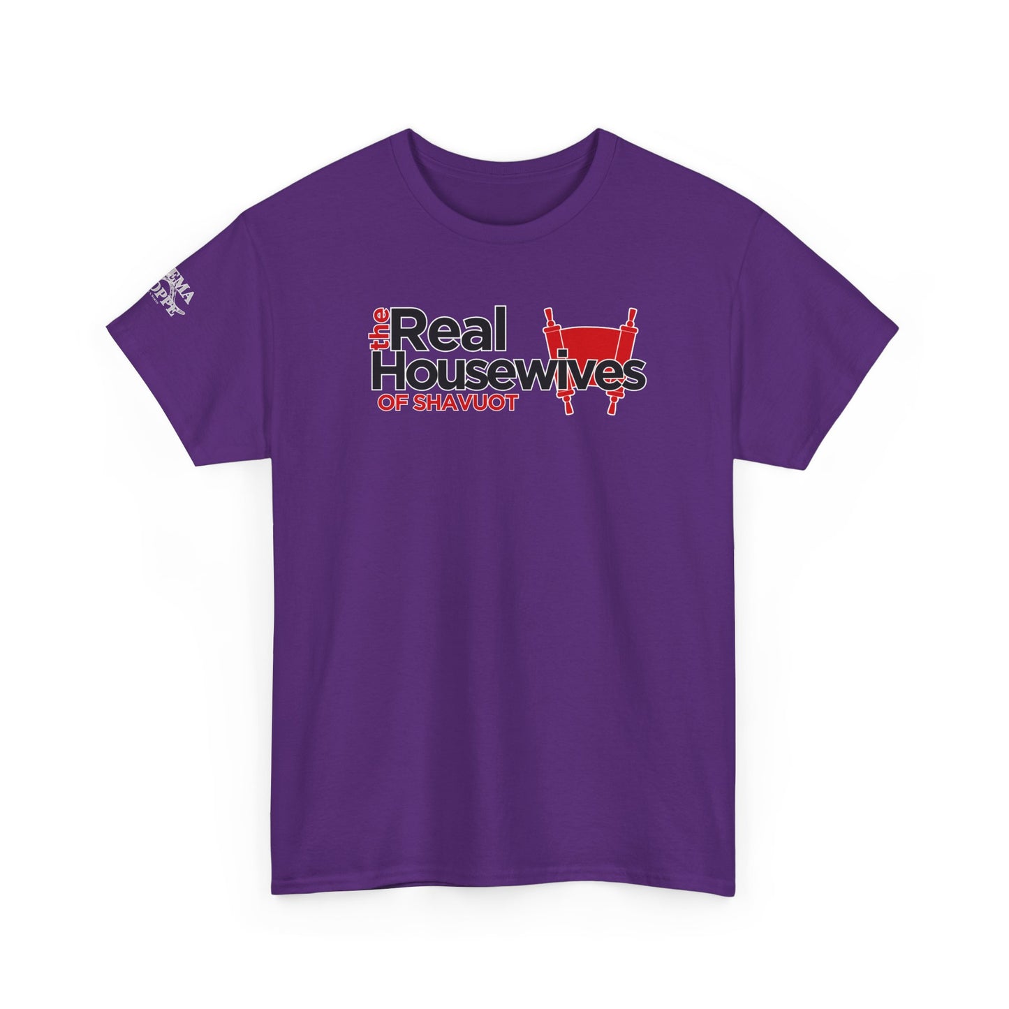 The Real Housewives of Shavuot Torah Scrolls T-Shirt Feast of Weeks Pentecost Cotton Tee