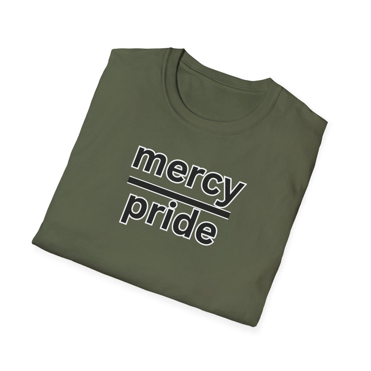 Mercy Over Pride Unisex Softstyle T-Shirt
