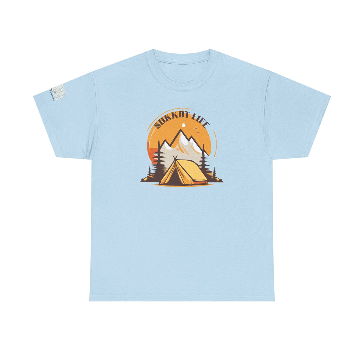 Sukkot Life Tee - Torah Feast Camping Adventure