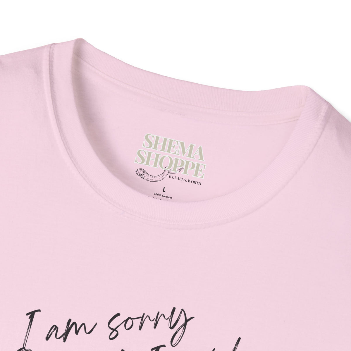 I'm sorry (Yeshua) Unisex Softstyle T-Shirt