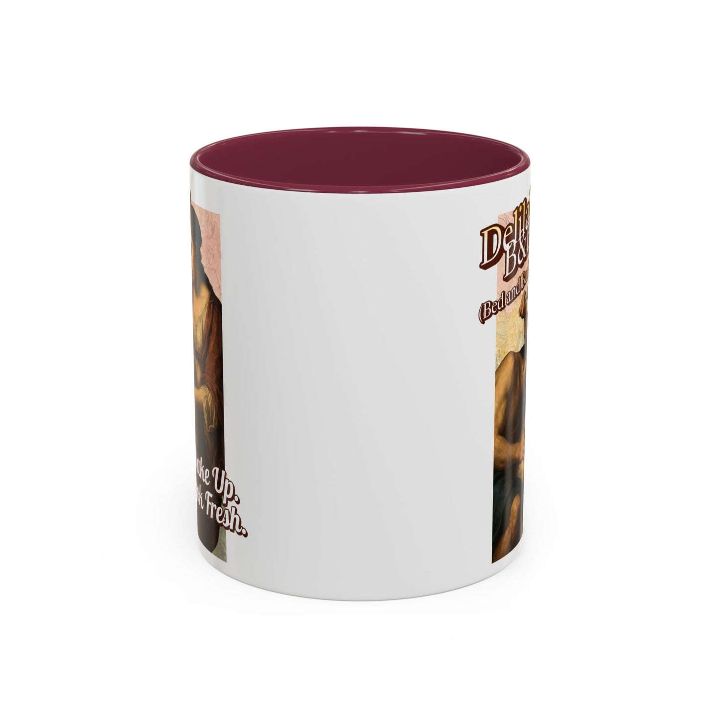 Funny Vintage Sampson Delilah's B&B Coffee Mug