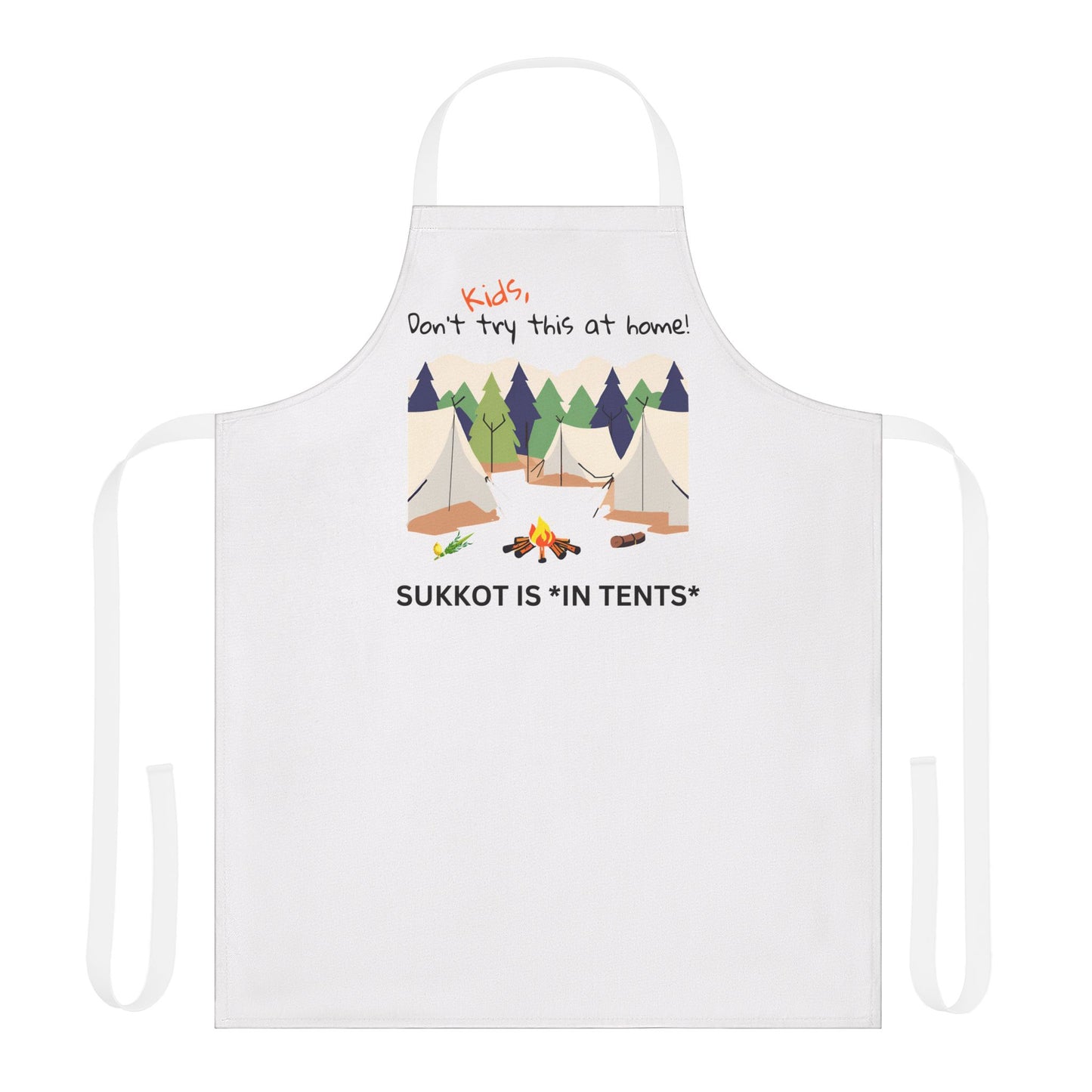 Sukkot Apron, 5-Color Strap Options