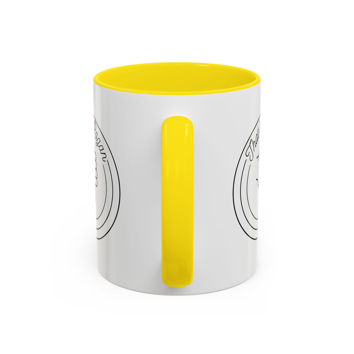 That's Pagan Thumbs Down Accent Coffee Mug