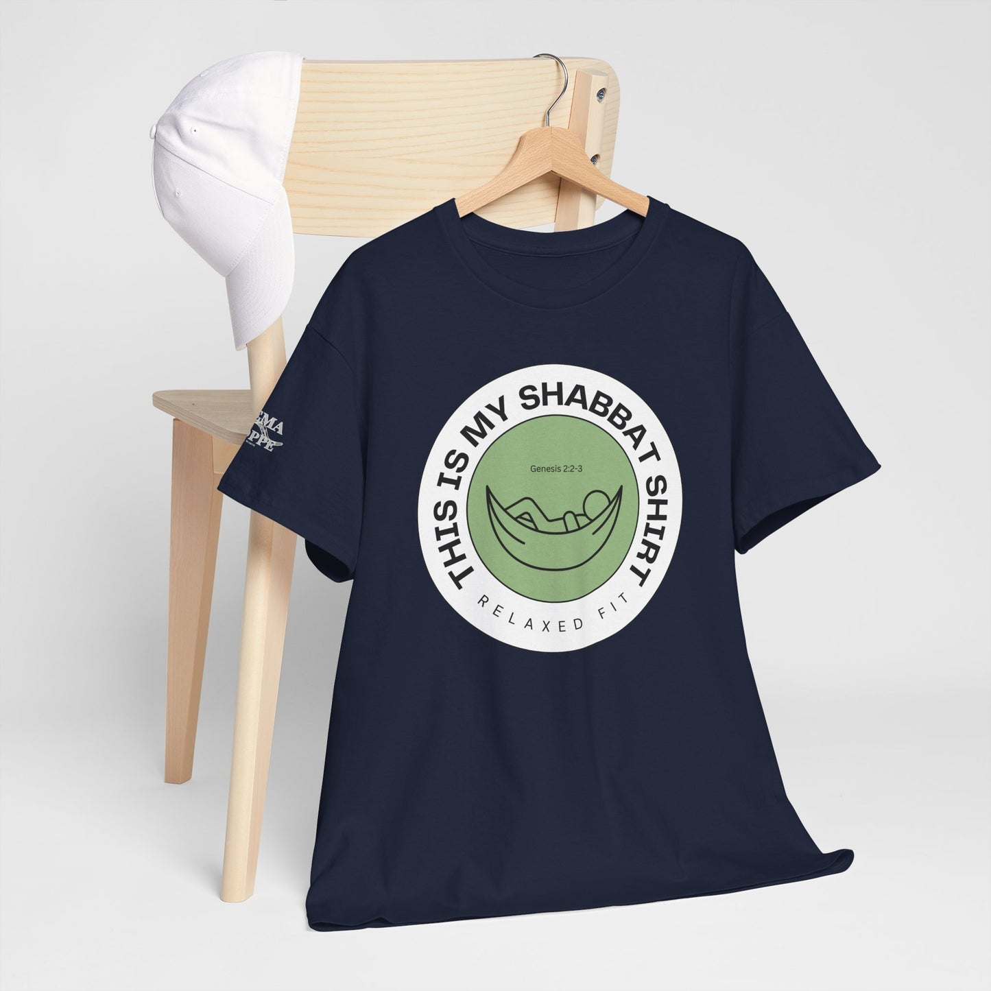 This Is My Shabbat Shirt — Chilling Out Is a Commandment Hammock Sabbath Cotton Tee