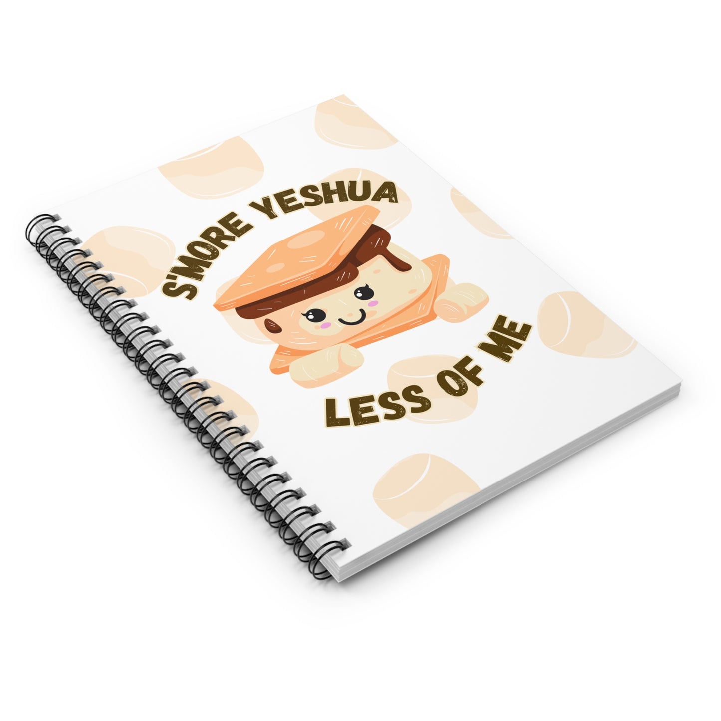 S'more Yeshua Less of Me Spiral Notebook - Ruled Line