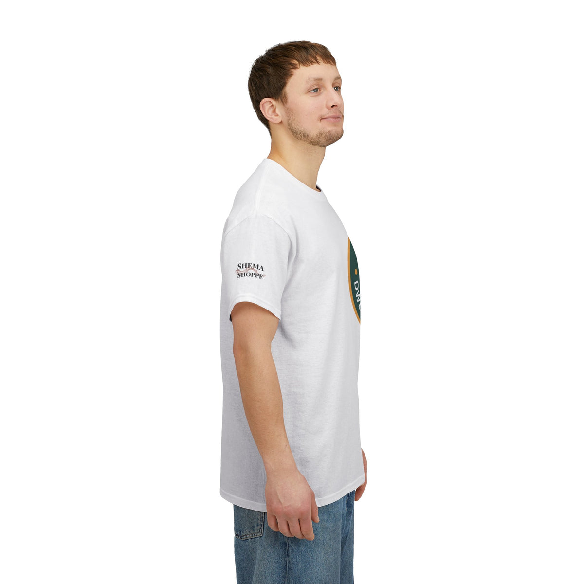 Sukkot Camping Tee — “Dwell With Yeshua” Biblical Feast T‑Shirt