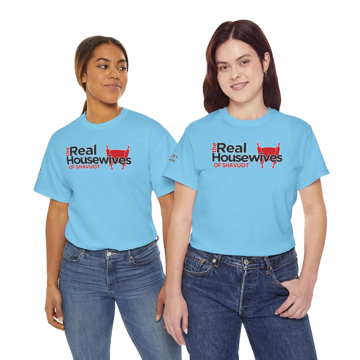 The Real Housewives of Shavuot Torah Scrolls T-Shirt Feast of Weeks Pentecost Cotton Tee