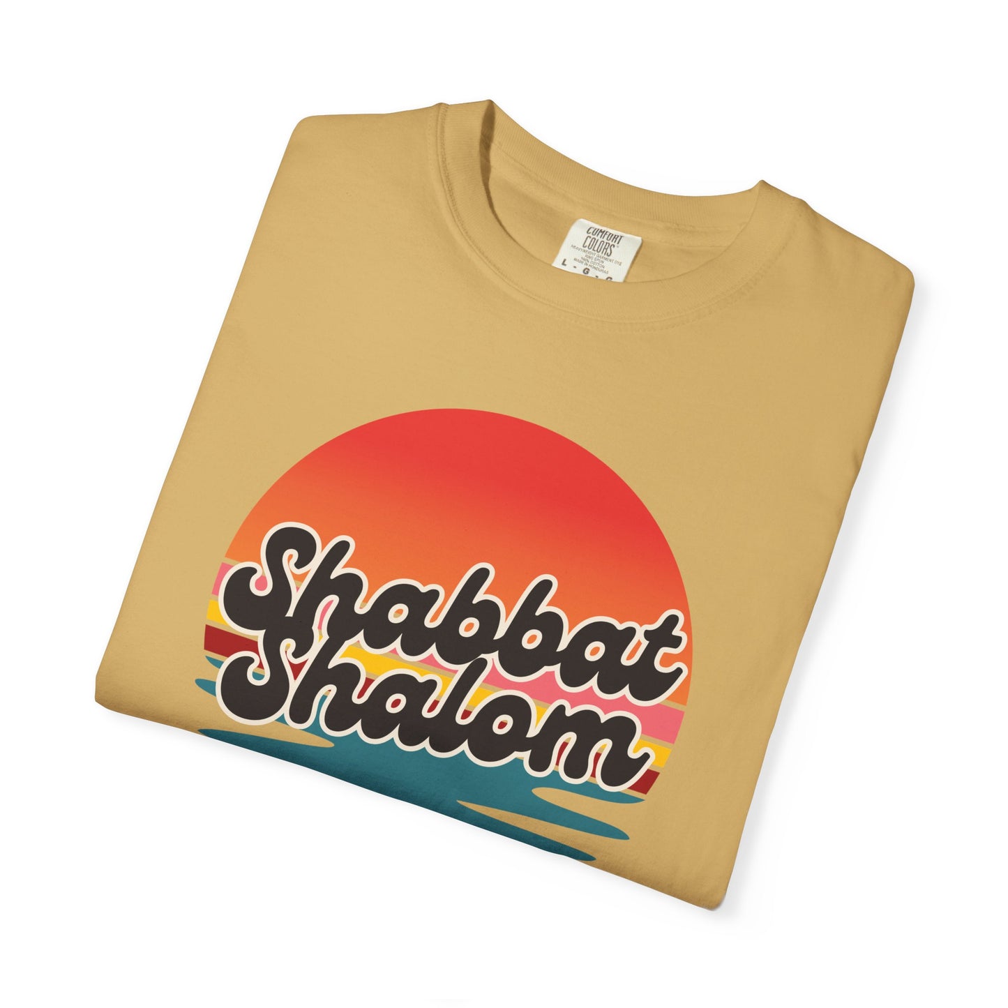 Sunset Shabbat Shalom T-shirt