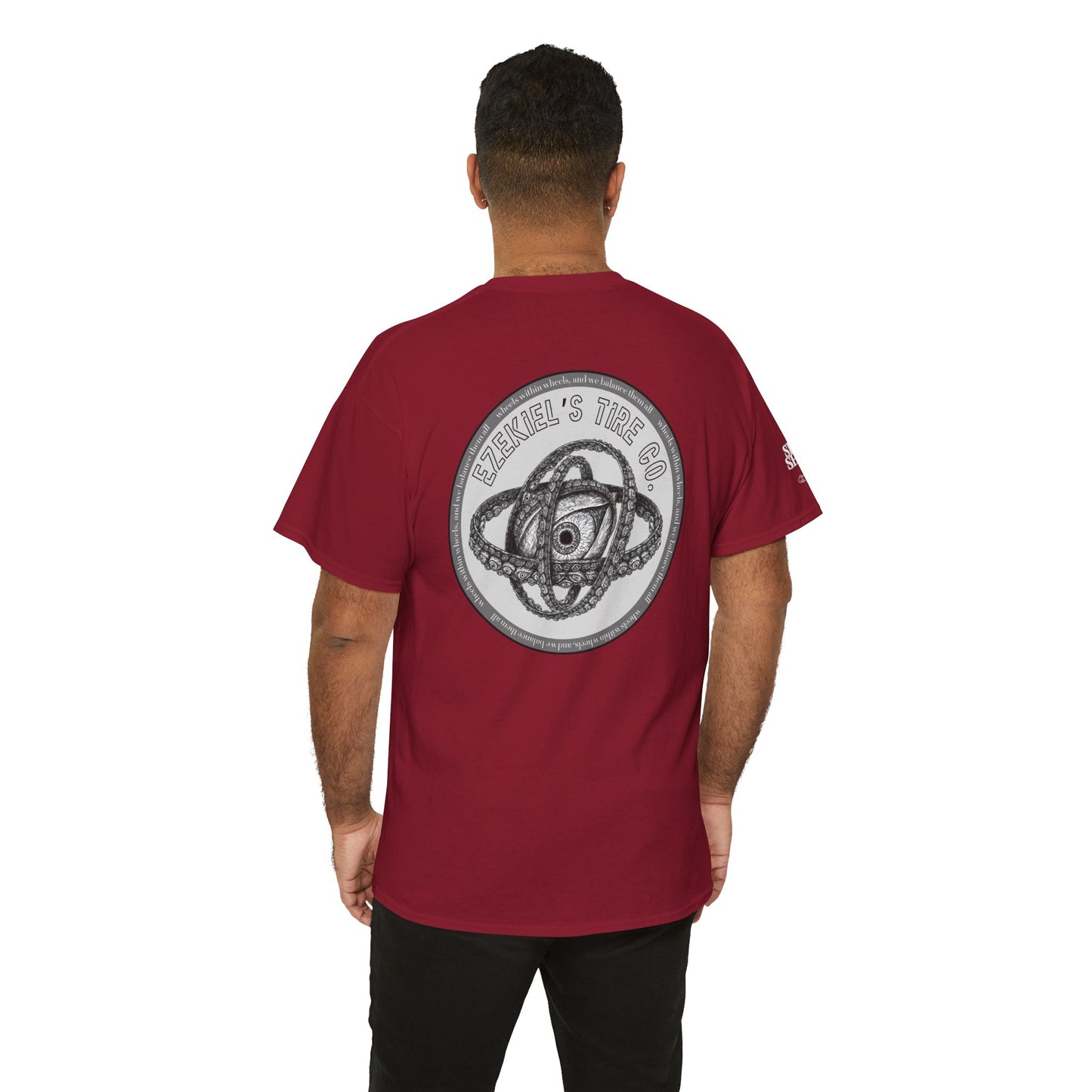 Ezekiel's Tire Company Shirt - Funny Biblical Unisex Cotton Tee
