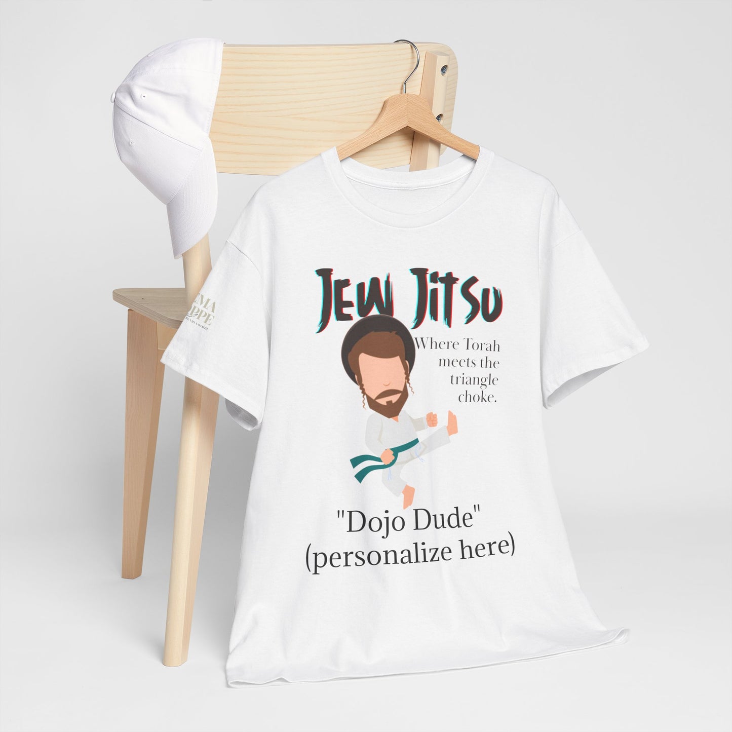 Jew Jitsu Funny Unisex Tee - Cotton Martial Arts Torah Shirt