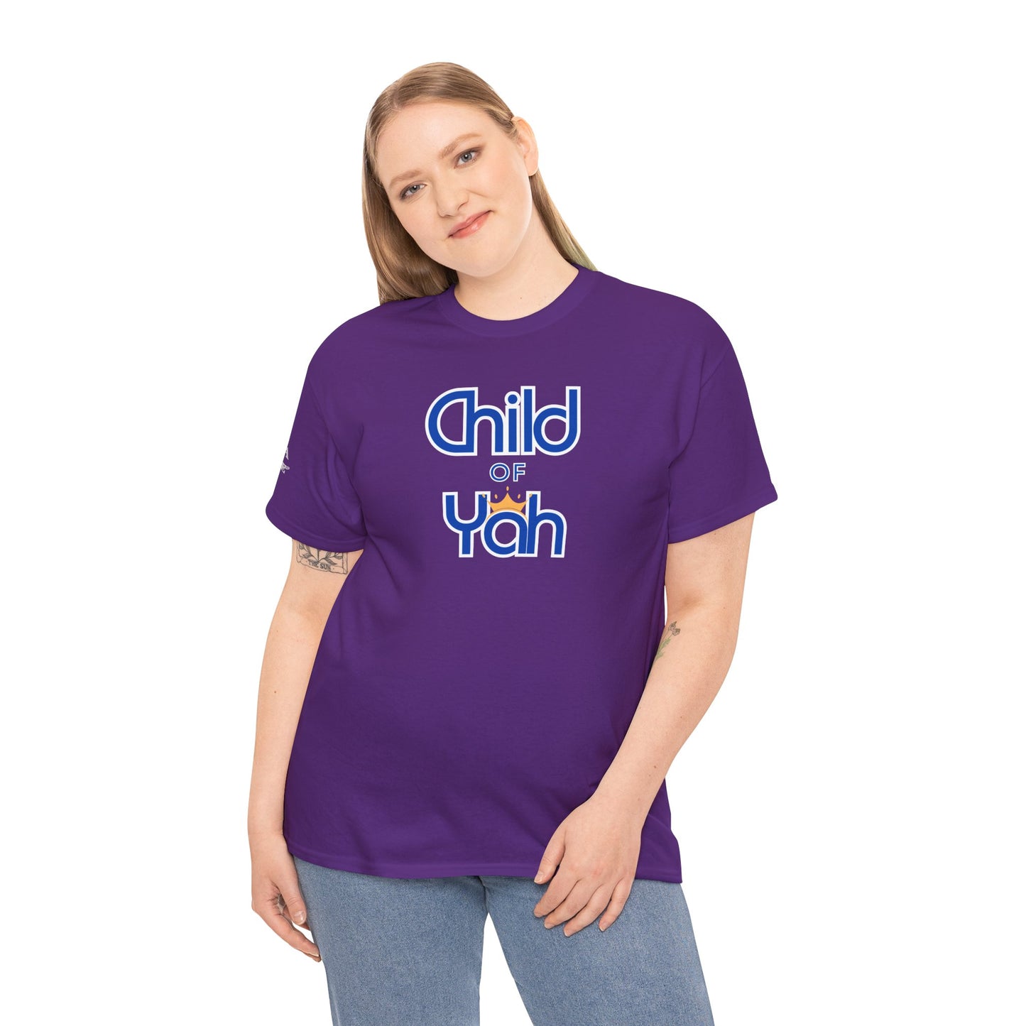 Child of Yah T-Shirt – Faith-Inspired Biblical Cotton Tee
