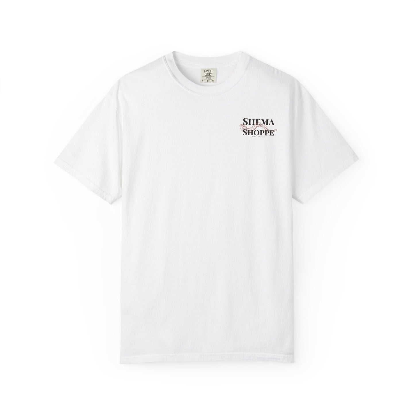 Open your Mouth Garment-Dyed T-Shirt — Rescue the Oppressed Back Print