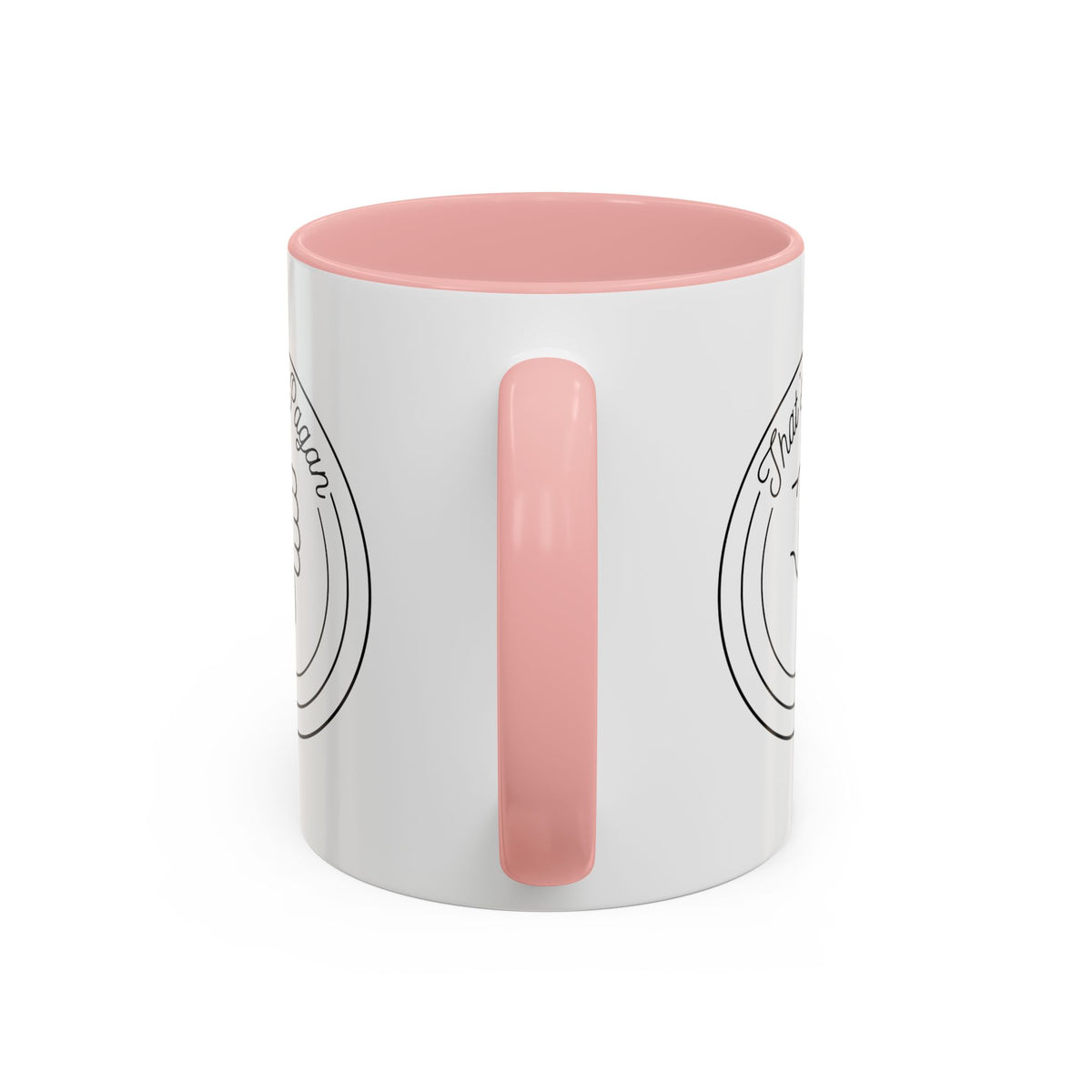 That's Pagan Thumbs Down Accent Coffee Mug